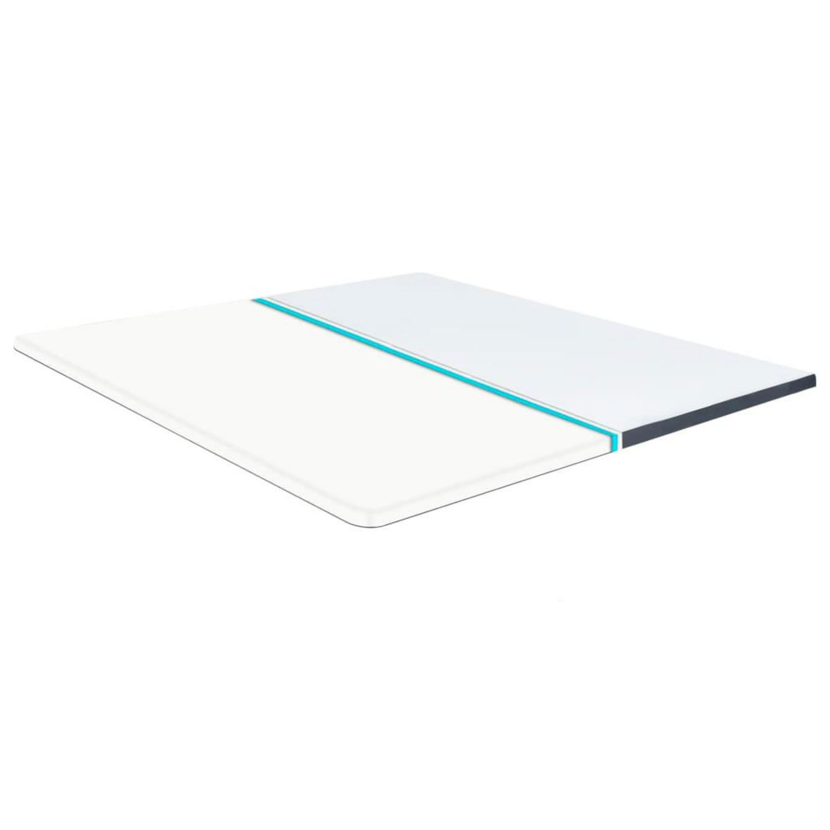 VIDAXL Surmatelas de sommier tapissier 200x160x5 cm