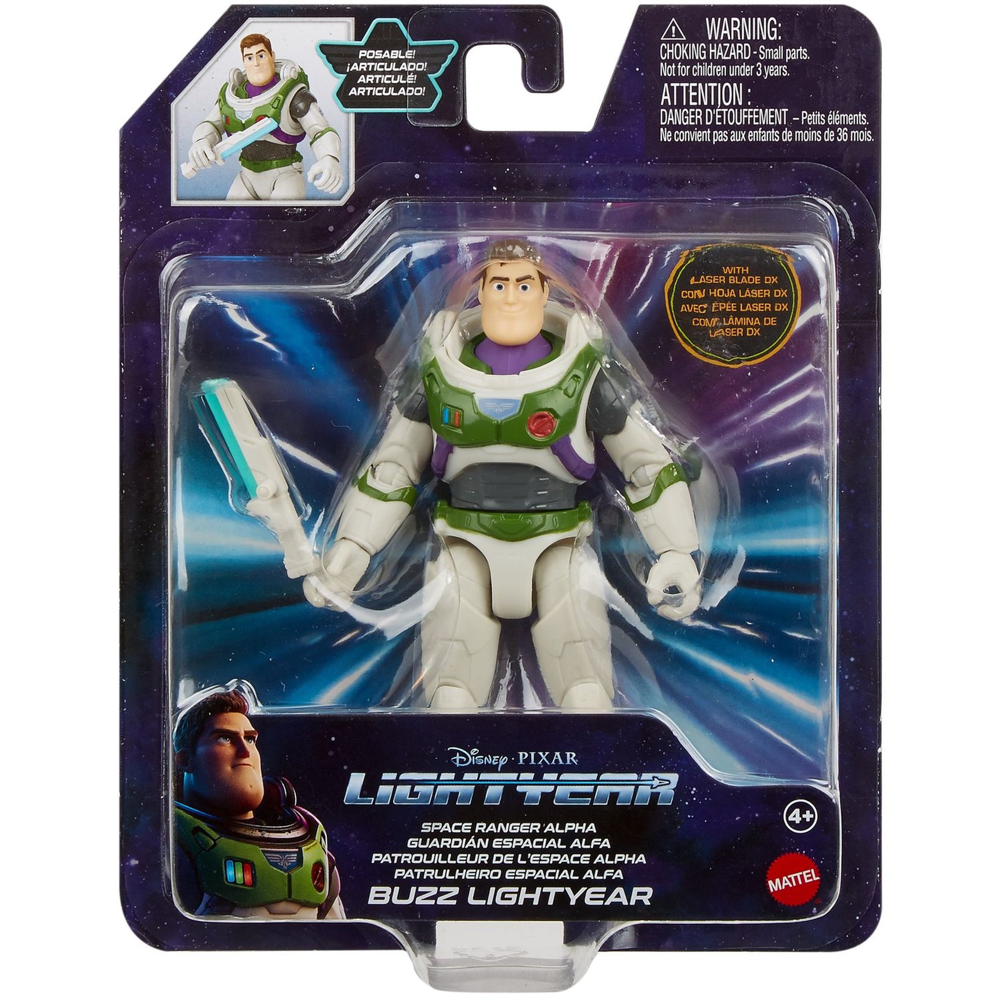 Voir la diapositive 1 : MATTEL Figurine Alpha Buzz l'Éclair 12 cm Pixar