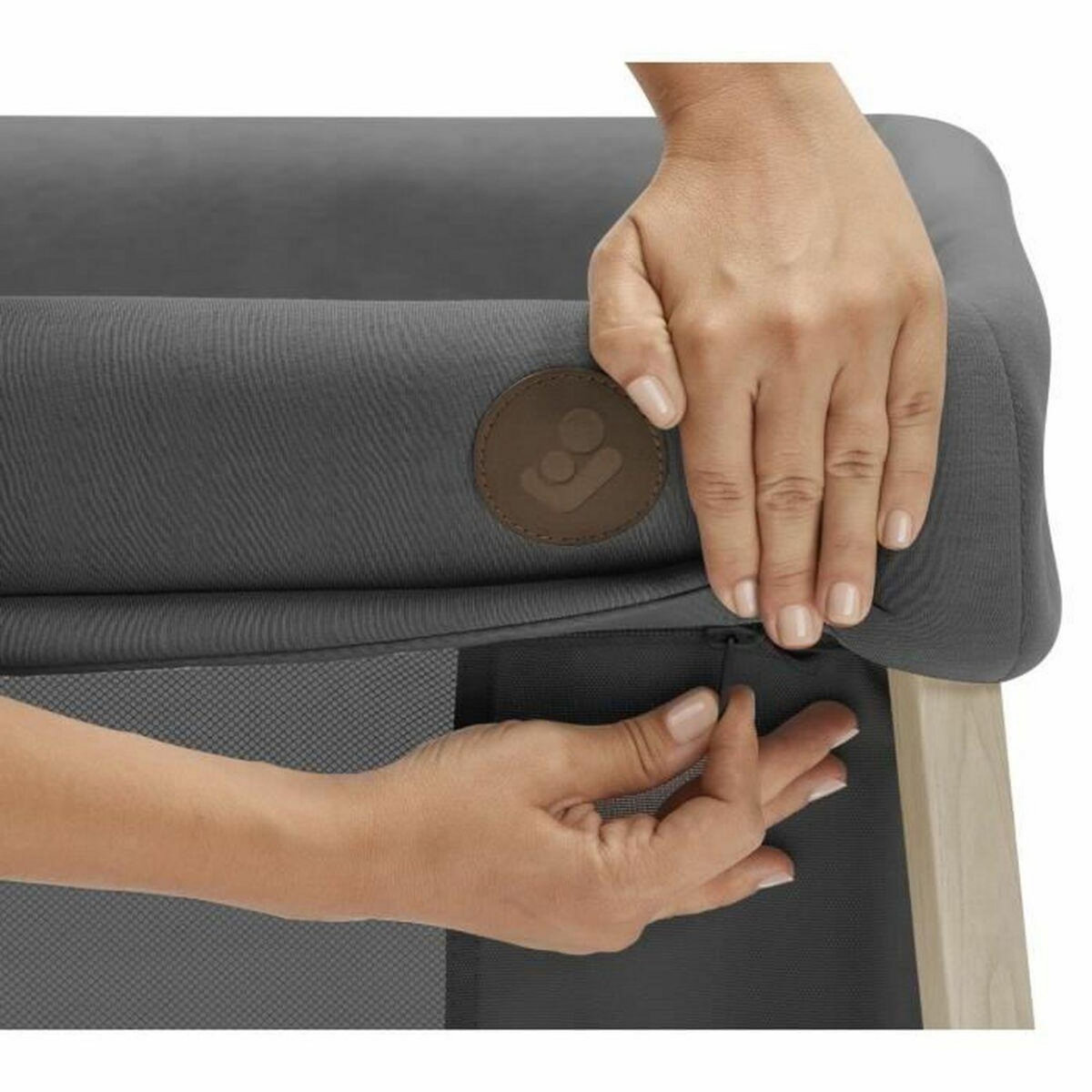 INNOVAGOODS Lit Bébé de Voyage Maxicosi Gris