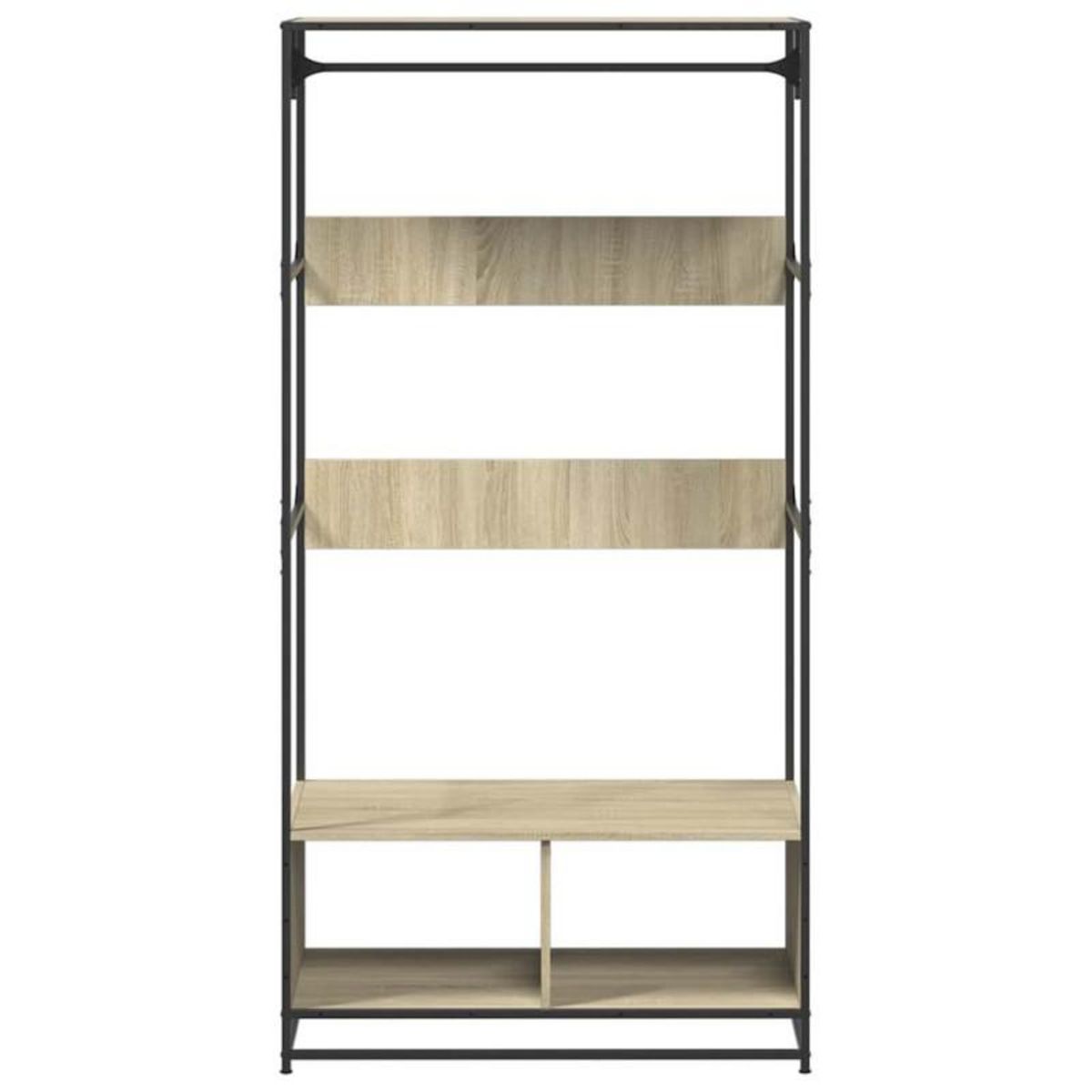 VIDAXL Armoire chêne sonoma 90x50x180 cm bois d ingénierie