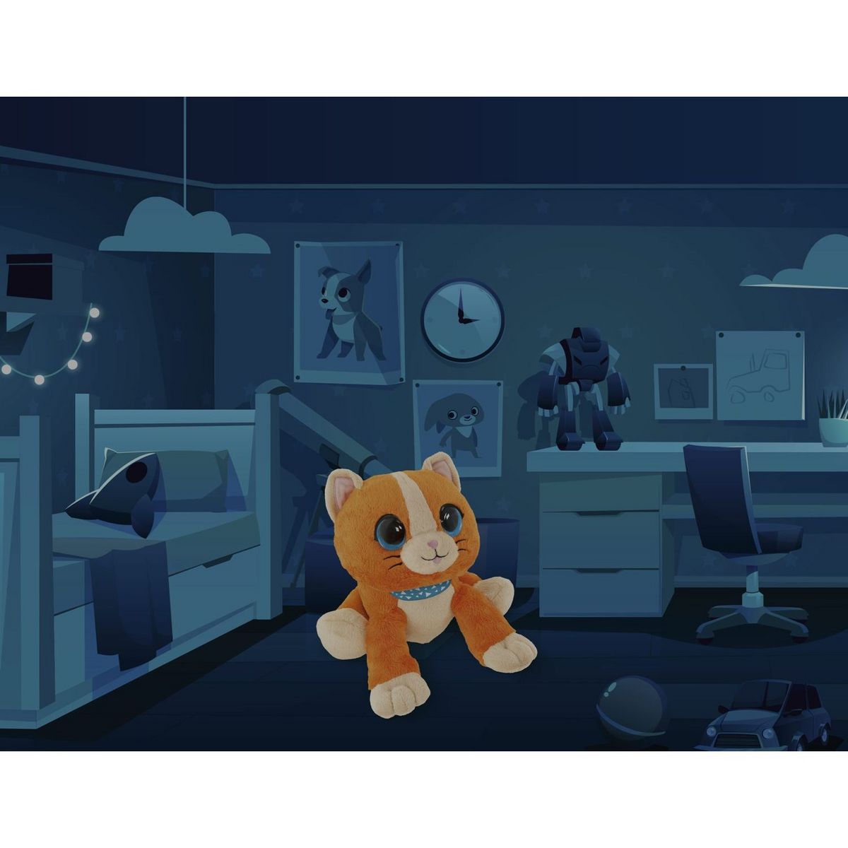 CHICCO Peluche Caché-Coucou Chat