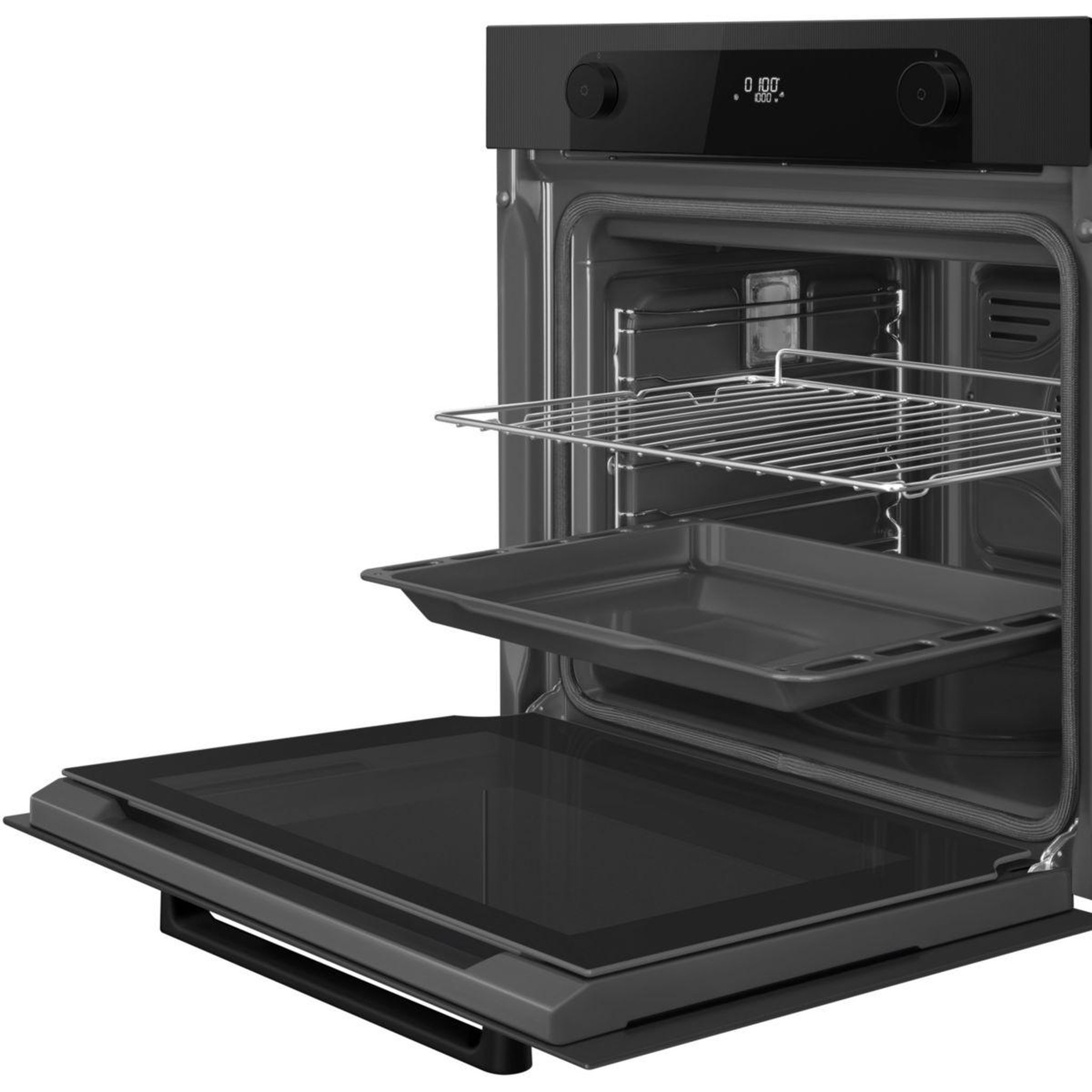 Voir la diapositive 4 : SMEG Four encastrable sfp6201tb - pyrolyse - chaleur pulsée - porte froide