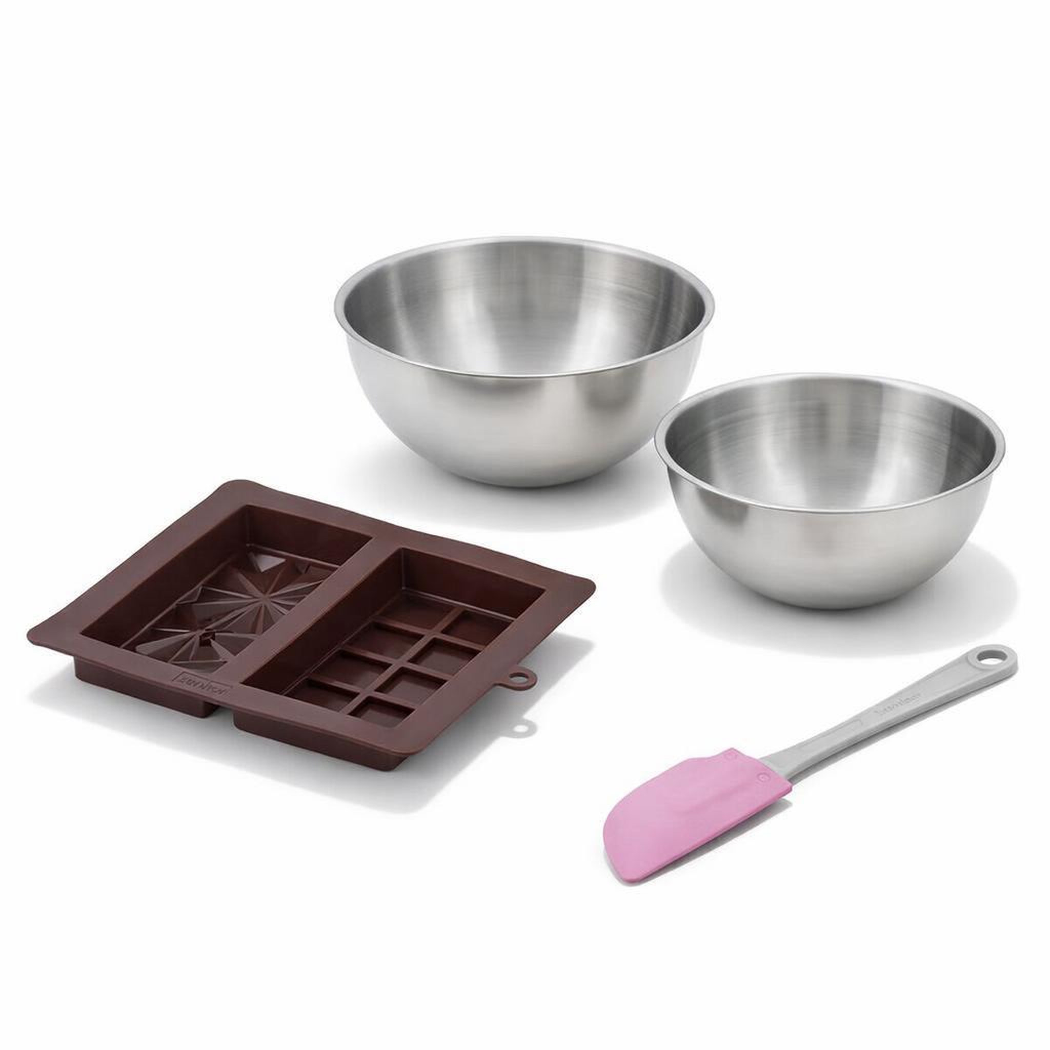 ZENKER Set de 4 ustensiles de pâtisserie moule à gâteaux 2 bols et spatule spécial créative spécial créative zenker  spécial créative