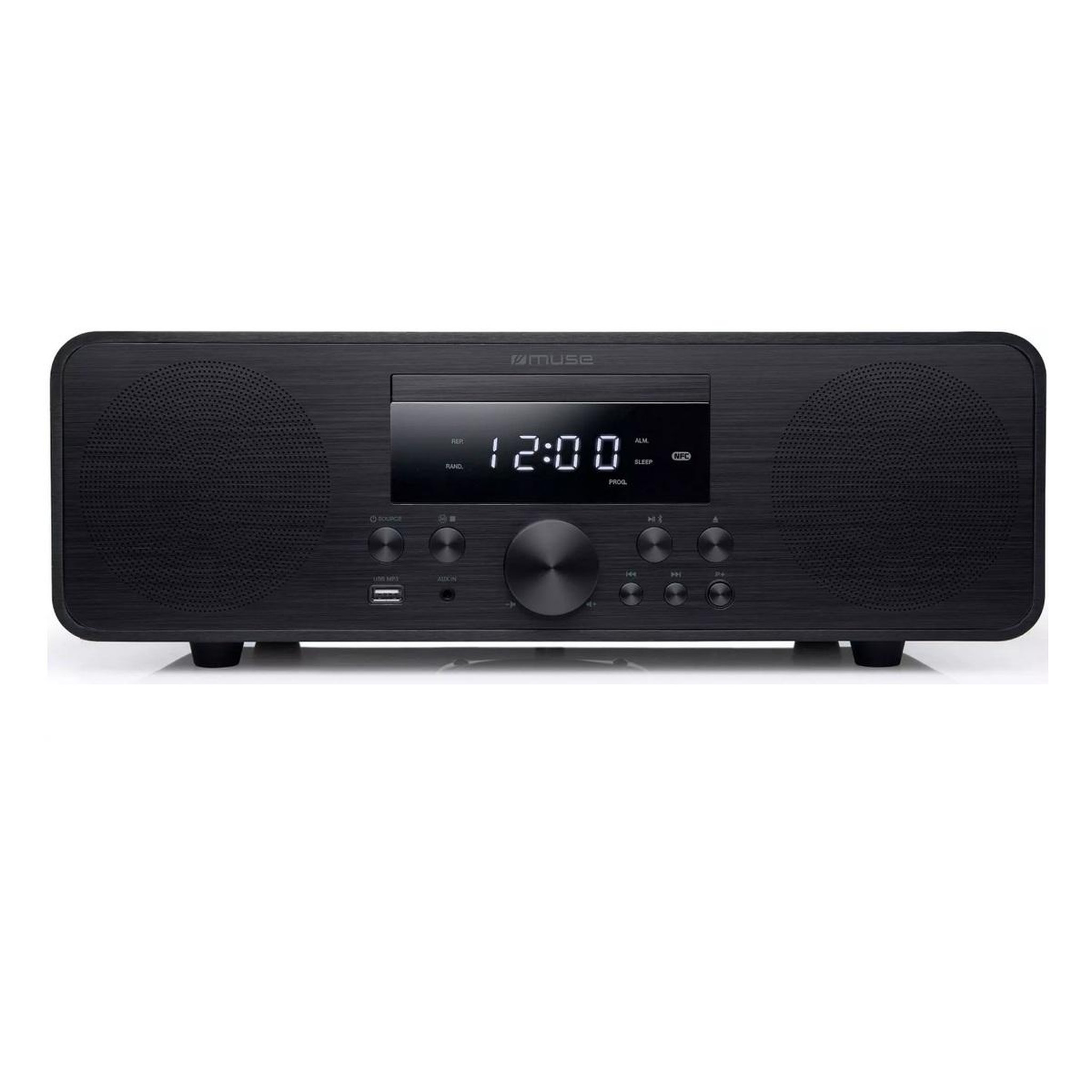 Muse Micro-chaîne 80w noir avec bluetooth - m880fbc