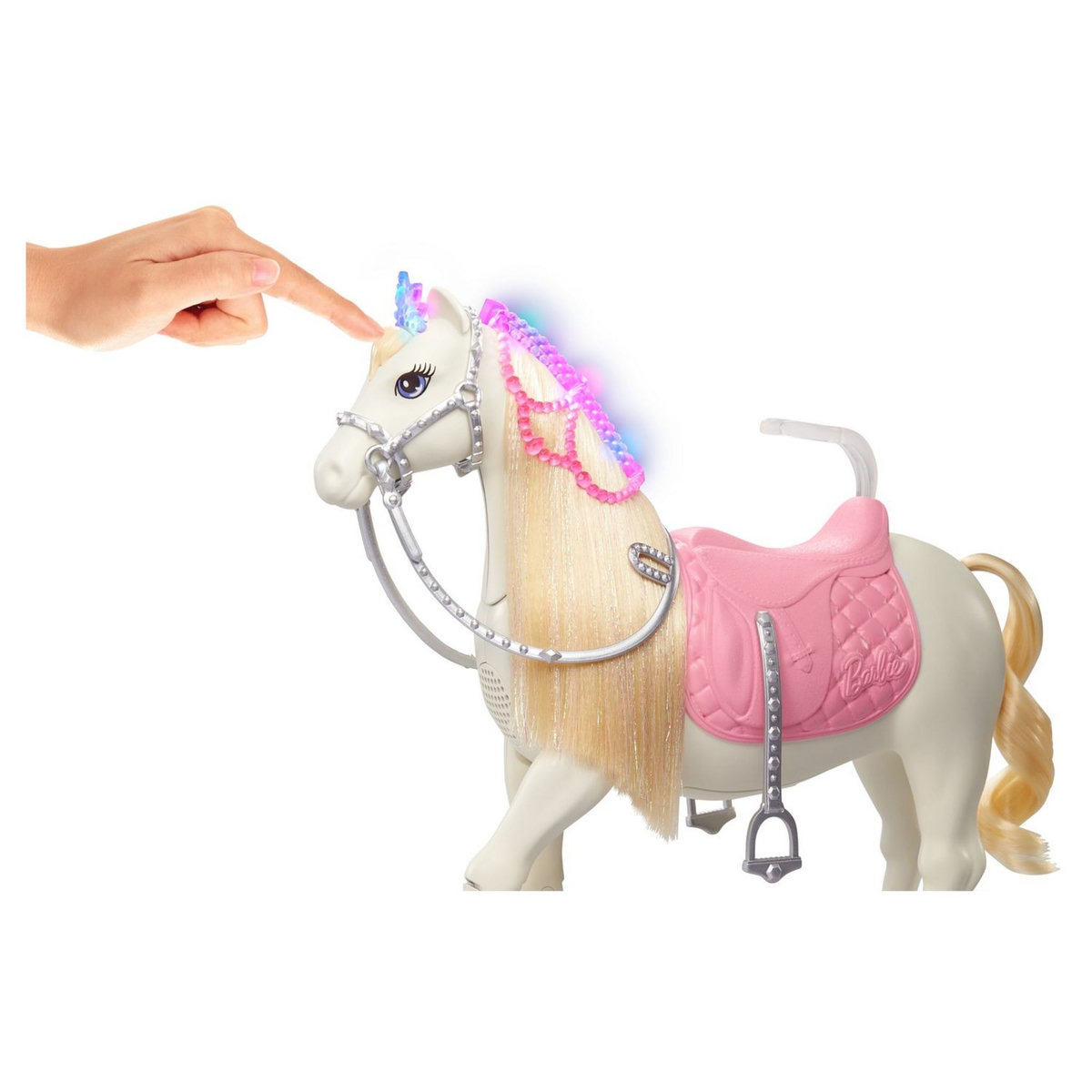 BARBIE Poupée Barbie Princesse et son cheval merveilleux 