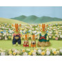 Voir la diapositive 5 : EPOCH SYLVANIAN FAMILIES - Famille Girafe - 4 personnages articulés - Orange - Mixte
