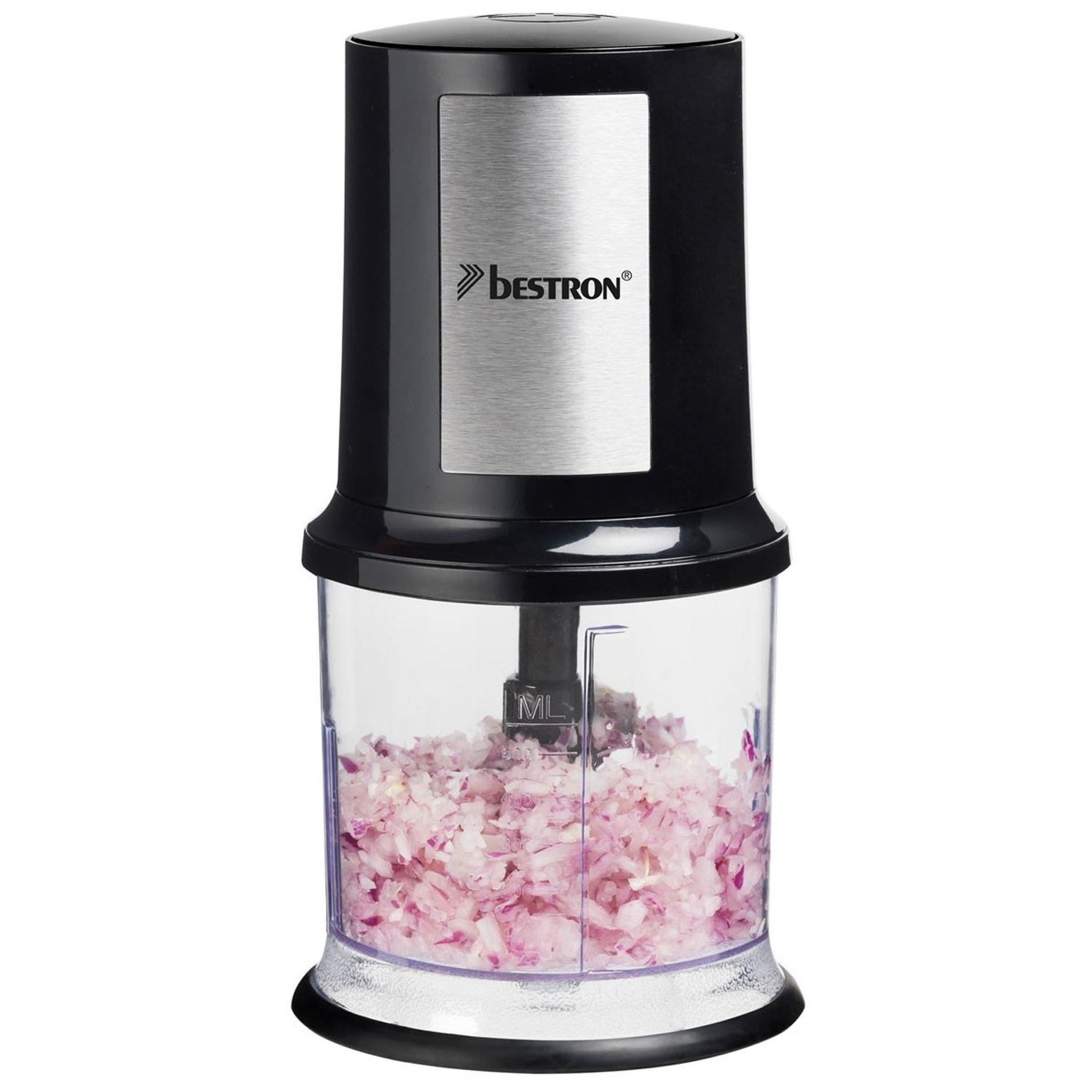 Voir la diapositive 3 : Bestron Mini hachoir 0.5l 400w - AKC200