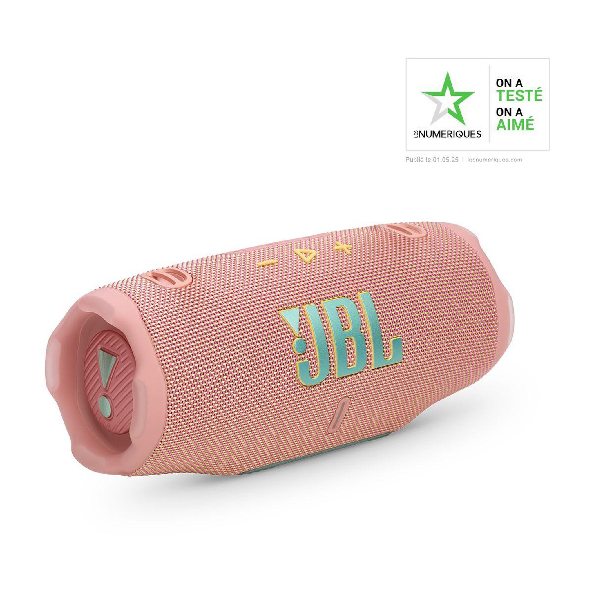 Voir la diapositive 4 : JBL Enceinte portable Charge 6 Rose