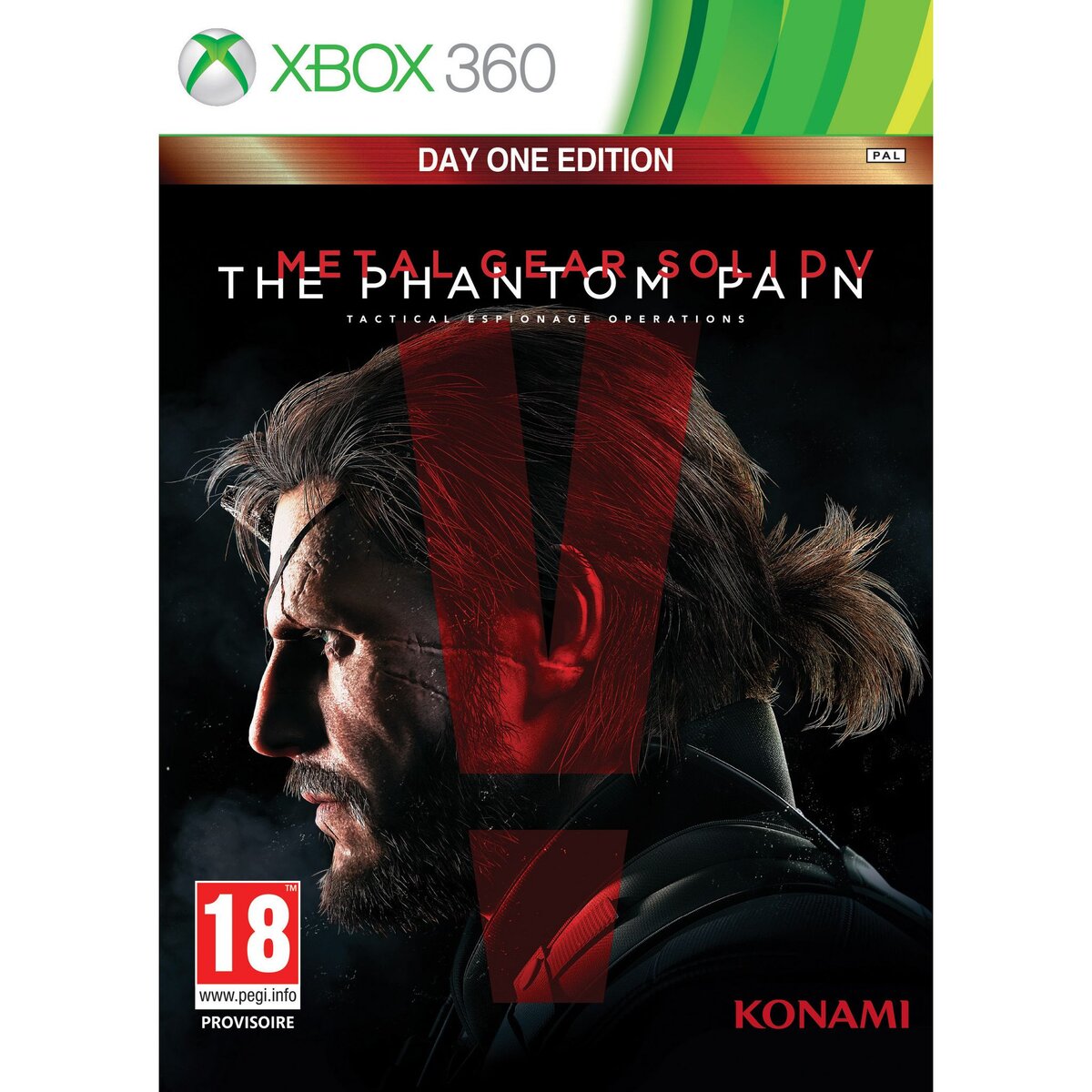 Metal Gear Solid V : The Phantom Pain Xbox 360 Day One Edition