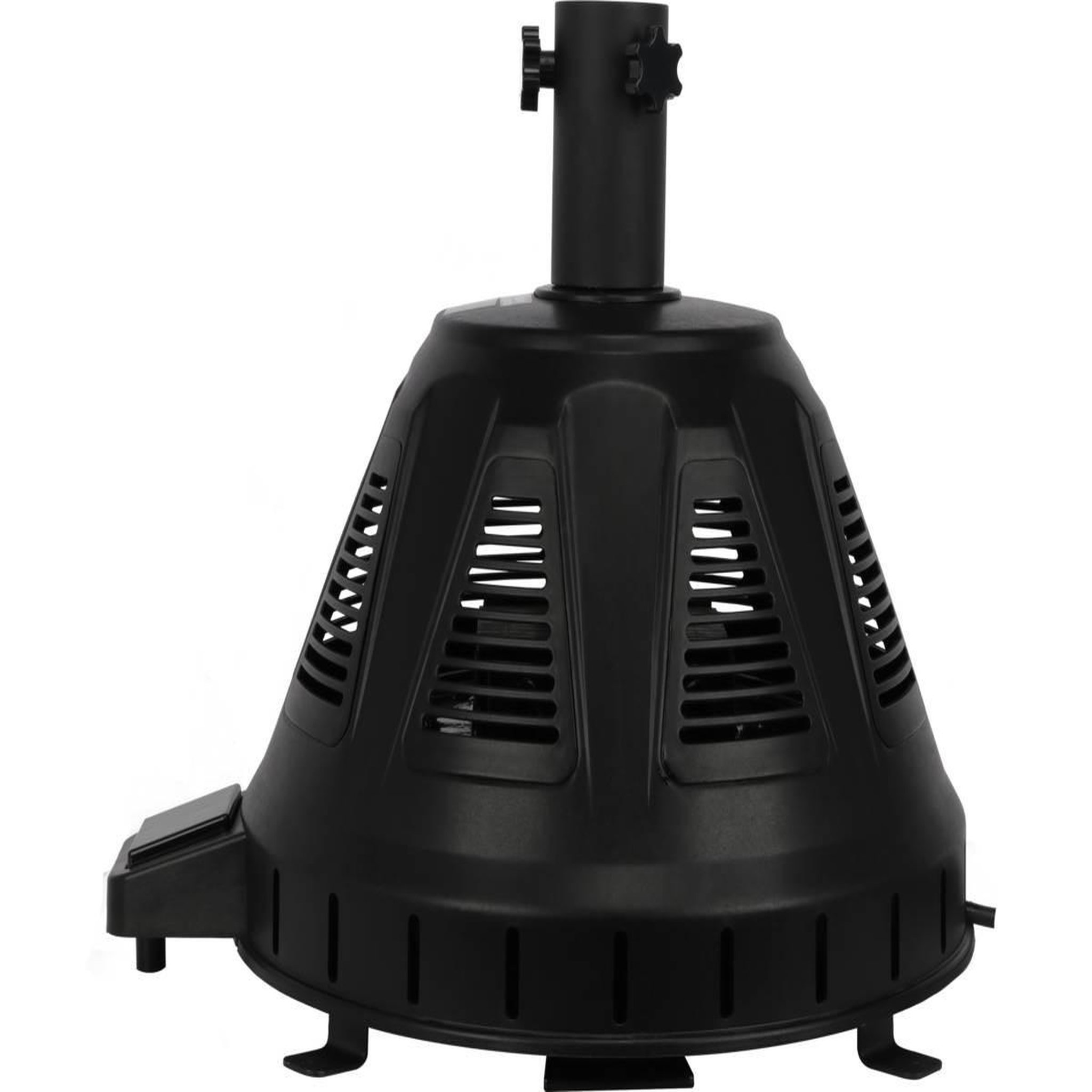 Voir la diapositive 3 : Habitat et Jardin Pied chauffant de parasol  colas  1500w - noir