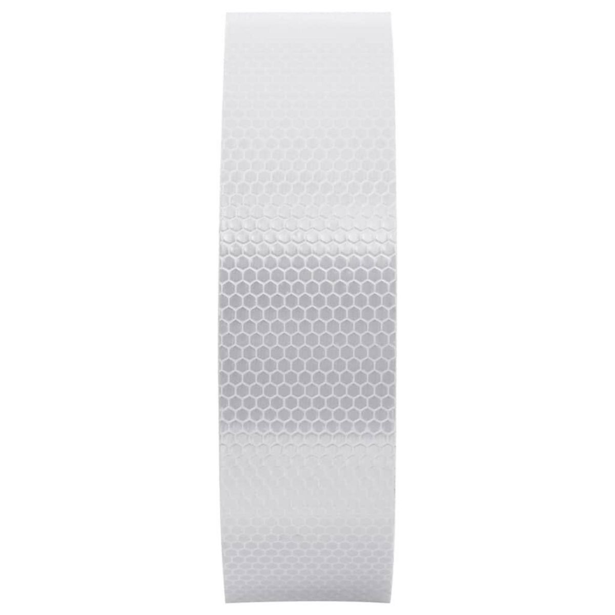 VIDAXL Bande reflechissante Blanc 5 cmx50 m PVC