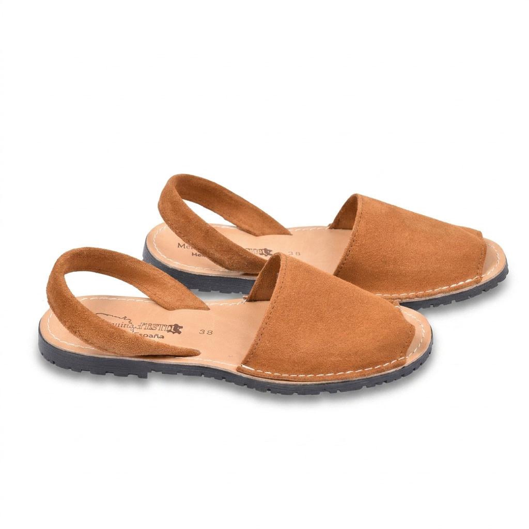 Voir la diapositive 3 : OZABI OZABI Sandales Menorquines Cuir Véritable Espagne
