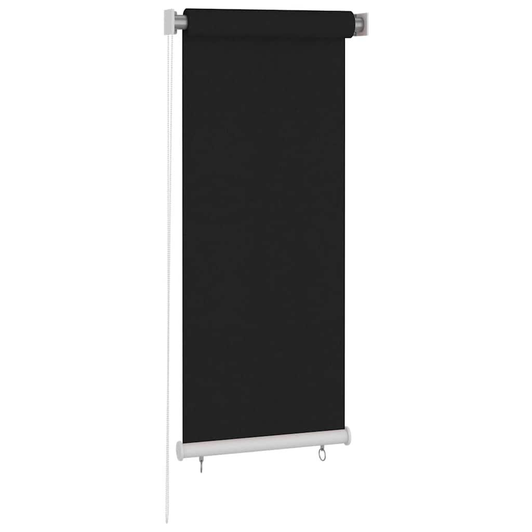 VIDAXL Store roulant d'exterieur 65 (l) x 140 (h) cm noir