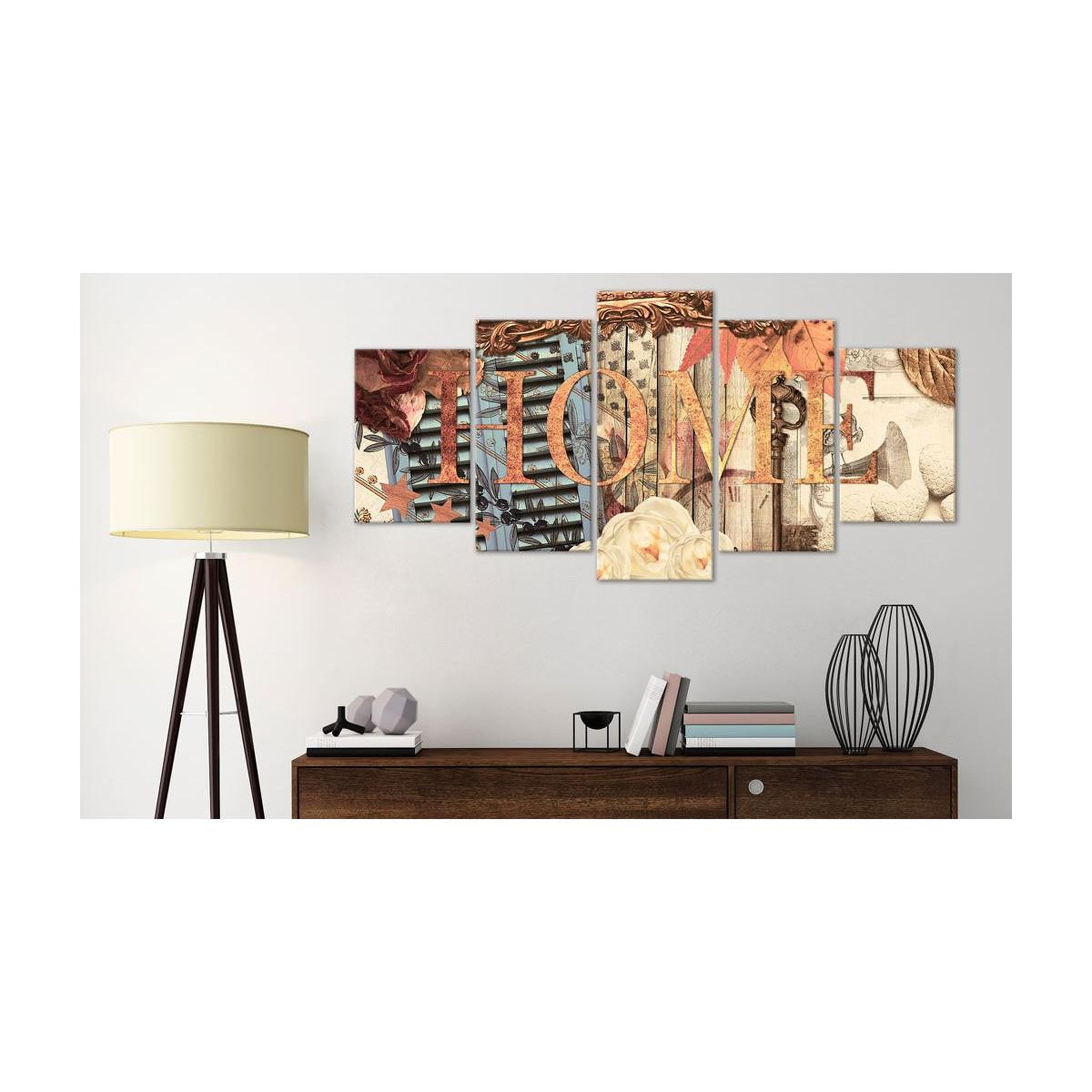 Voir la diapositive 2 : Paris Prix Tableau imprimé  home retro
