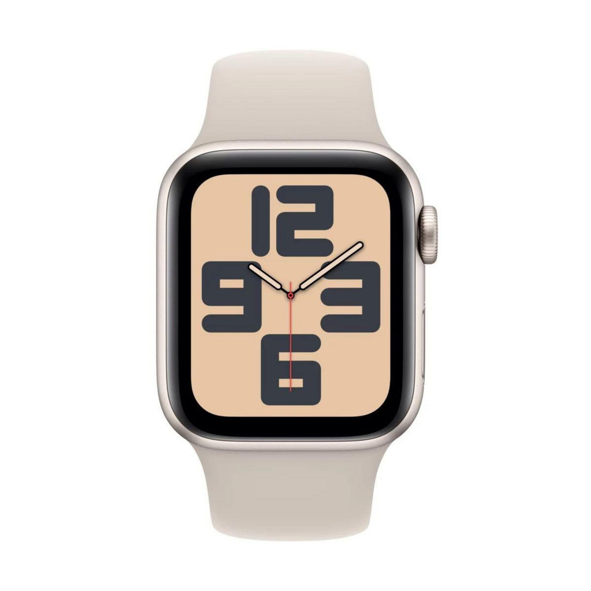 APPLE Montre connectée SE 44mm Lumière Stellaire S/M