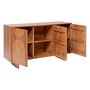 Voir la diapositive 2 : Paris Prix Buffet 3 Portes en Bois  Nanda  150cm Naturel