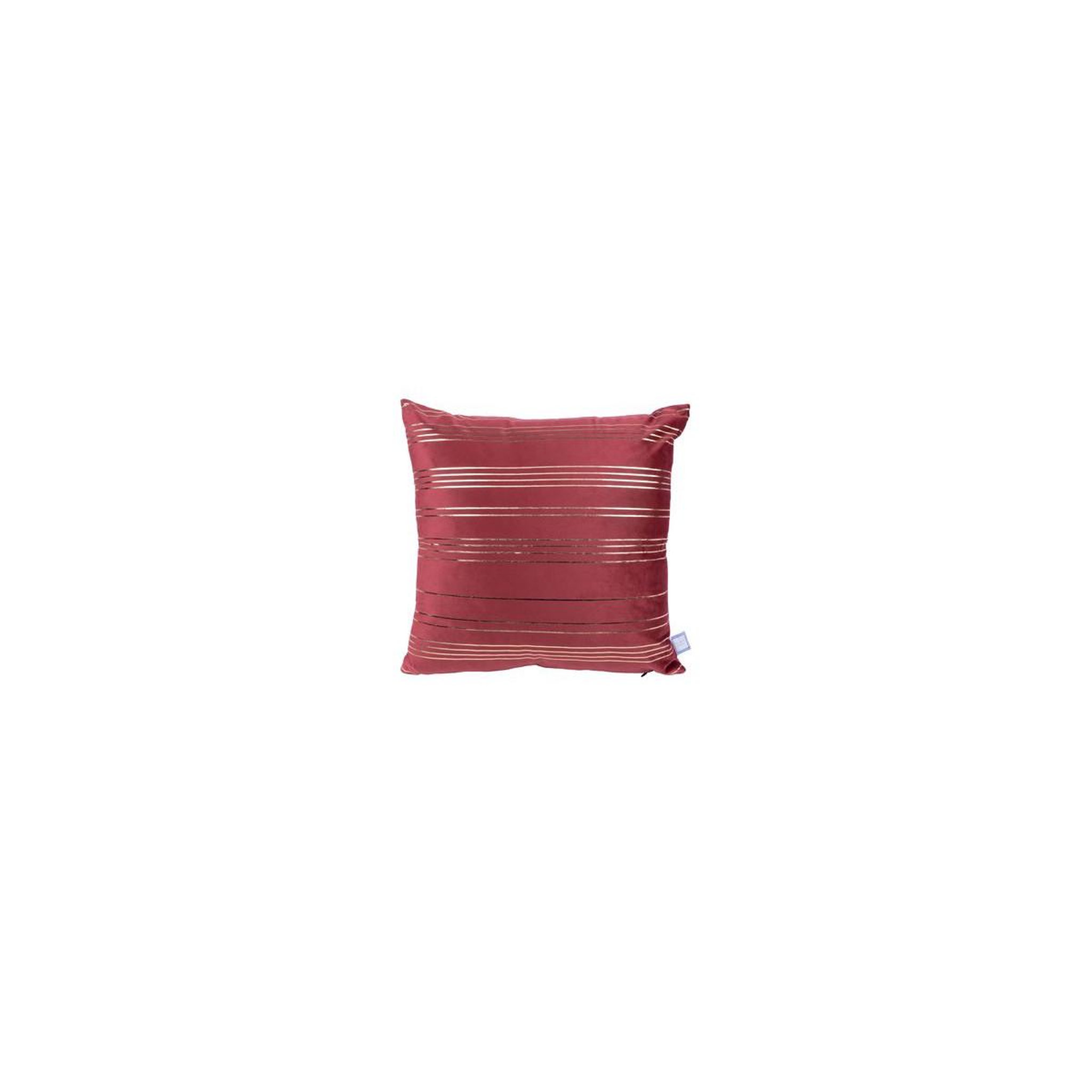 Voir la diapositive 3 : Paris Prix Ensemble coussin & plaid  prisma iii  130x170cm rouge
