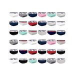 FILA Pack Surprise de 3 Slips coton femme. Coloris disponibles : Noir