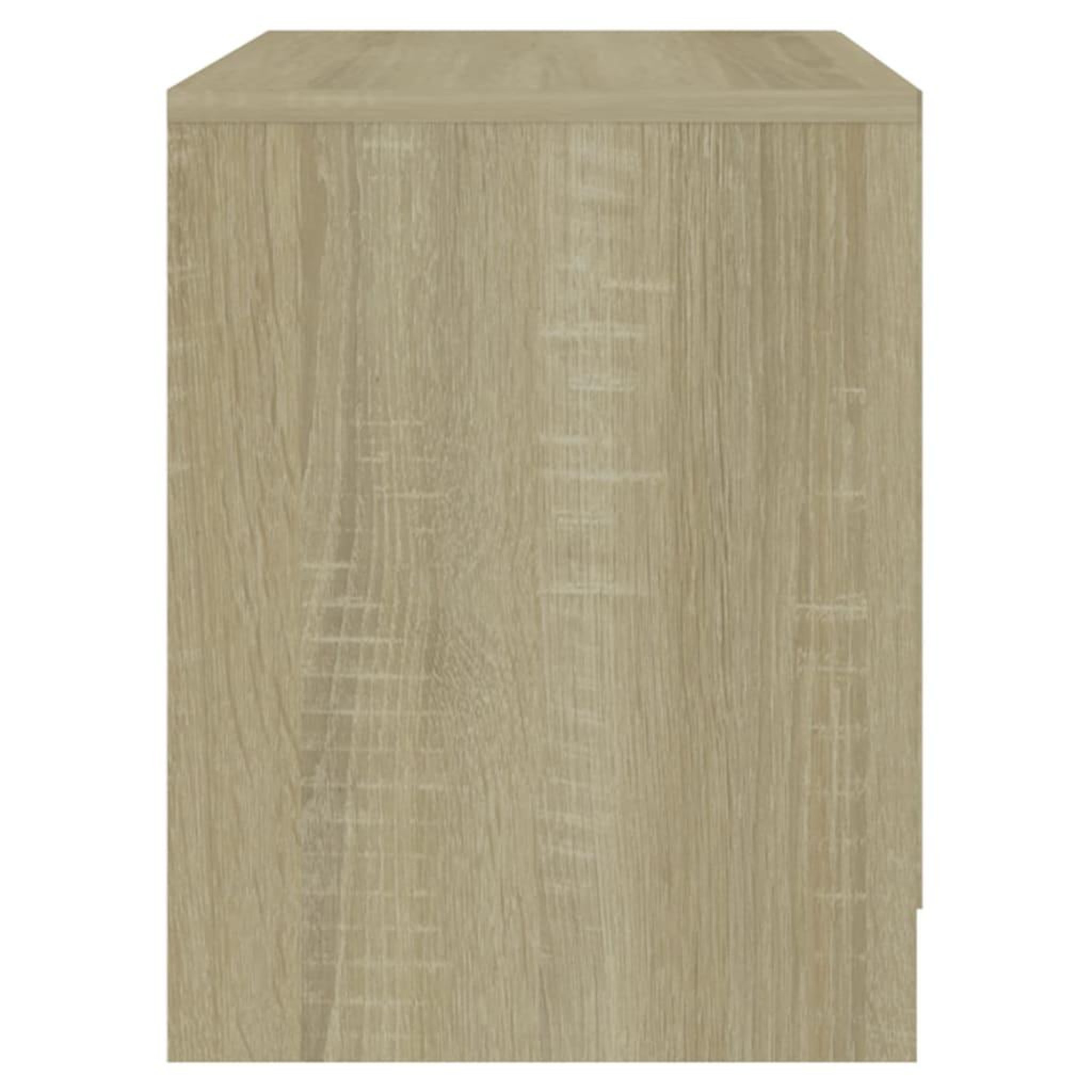 Voir la diapositive 5 : VIDAXL Table de chevet chene sonoma 45x34,5x44,5 cm bois d'ingenierie