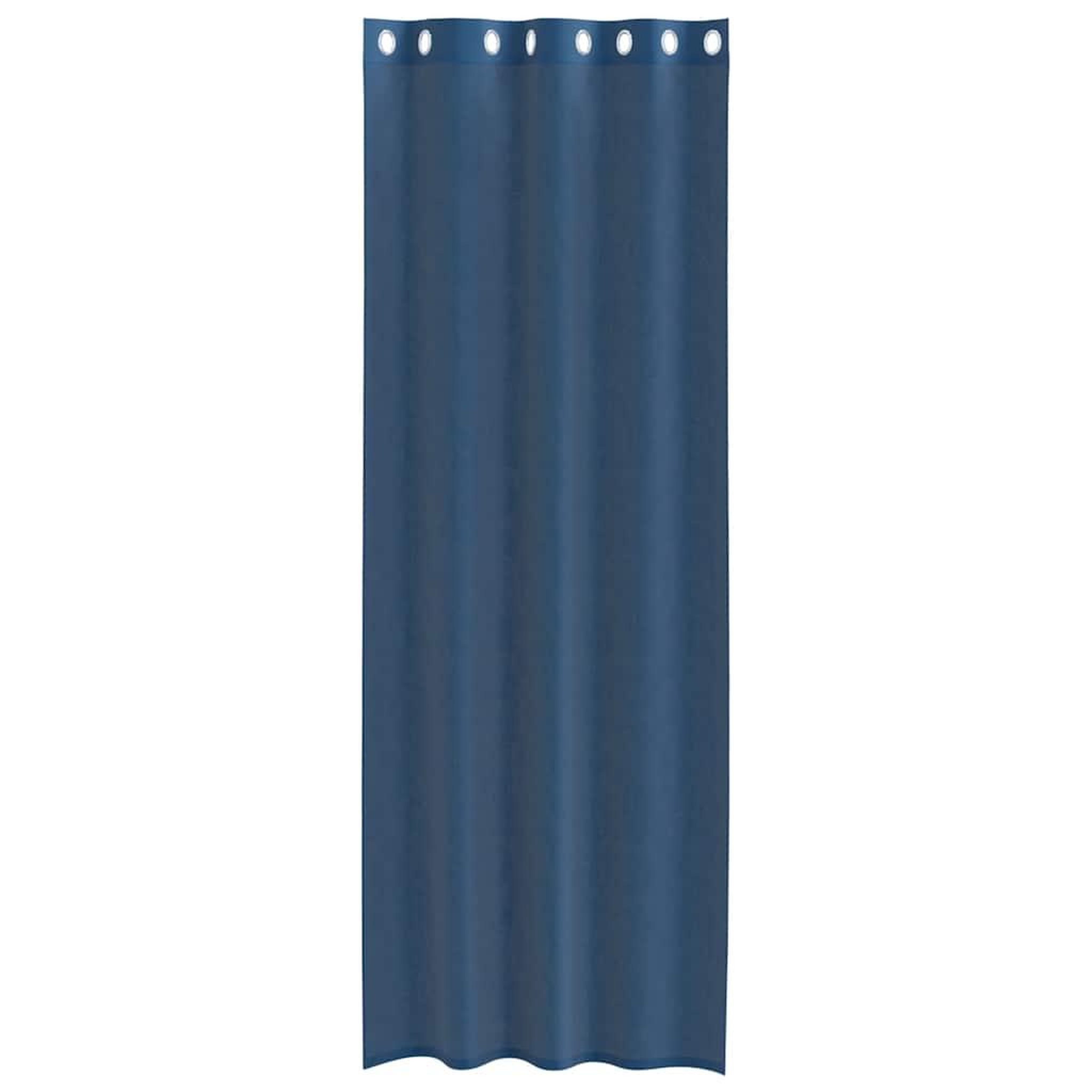 Voir la diapositive 4 : VIDAXL Rideaux en voile avec œillets 2 pcs bleu royal