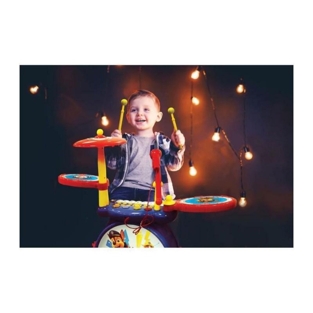 Lexibook Instrument de musique Lexibook Batterie électronique Paw Patrol Pat'Patrouille
