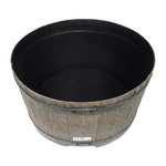 NATURE Nature Support de baril d'eau de pluie 30,5x58 cm Marron