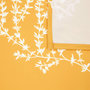 Voir la diapositive 2 : ATMOSPHERA Nappe Antitache Imprimée  Garrigue  150x300cm Moutarde
