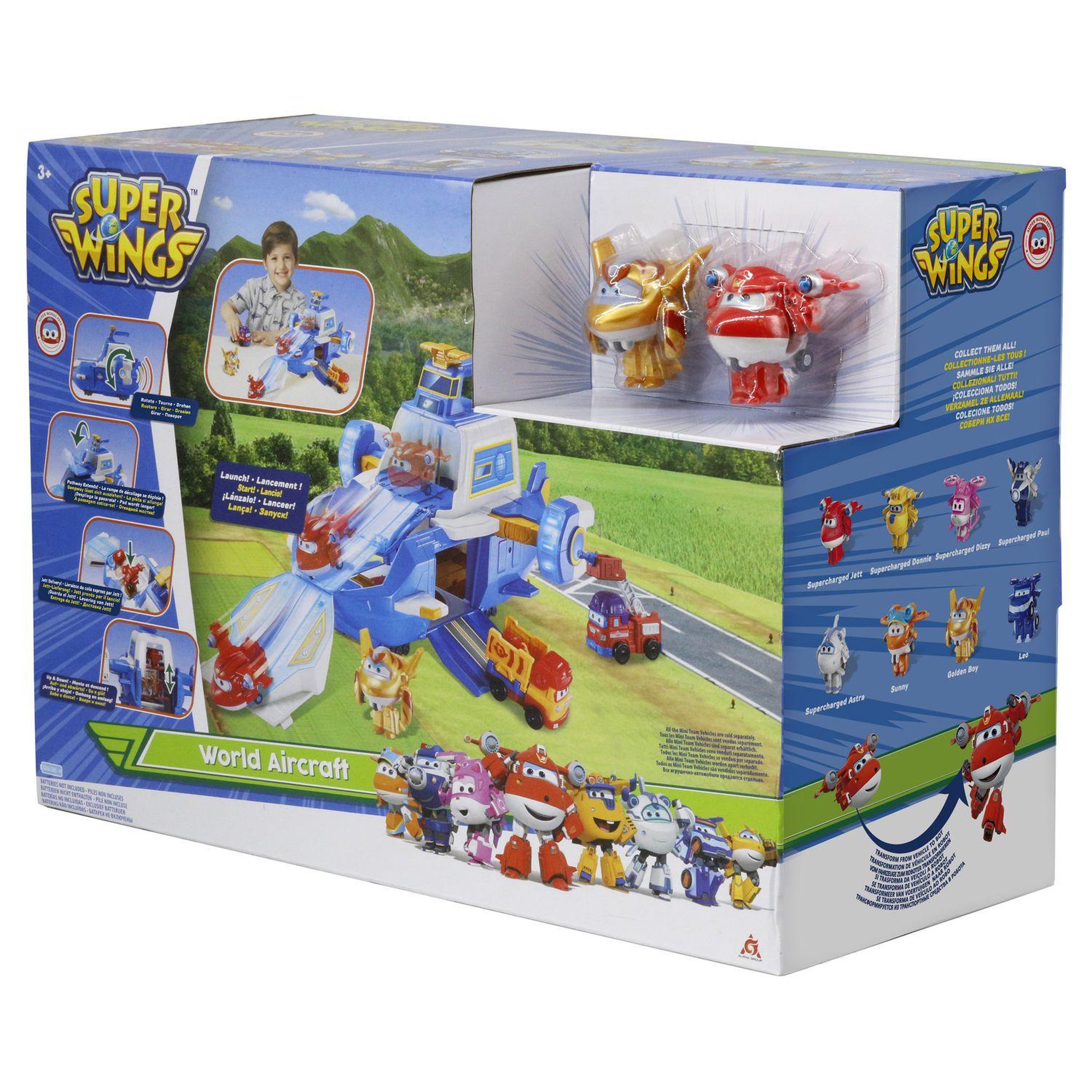 Voir la diapositive 4 : Auldey Avion mondial SuperWings