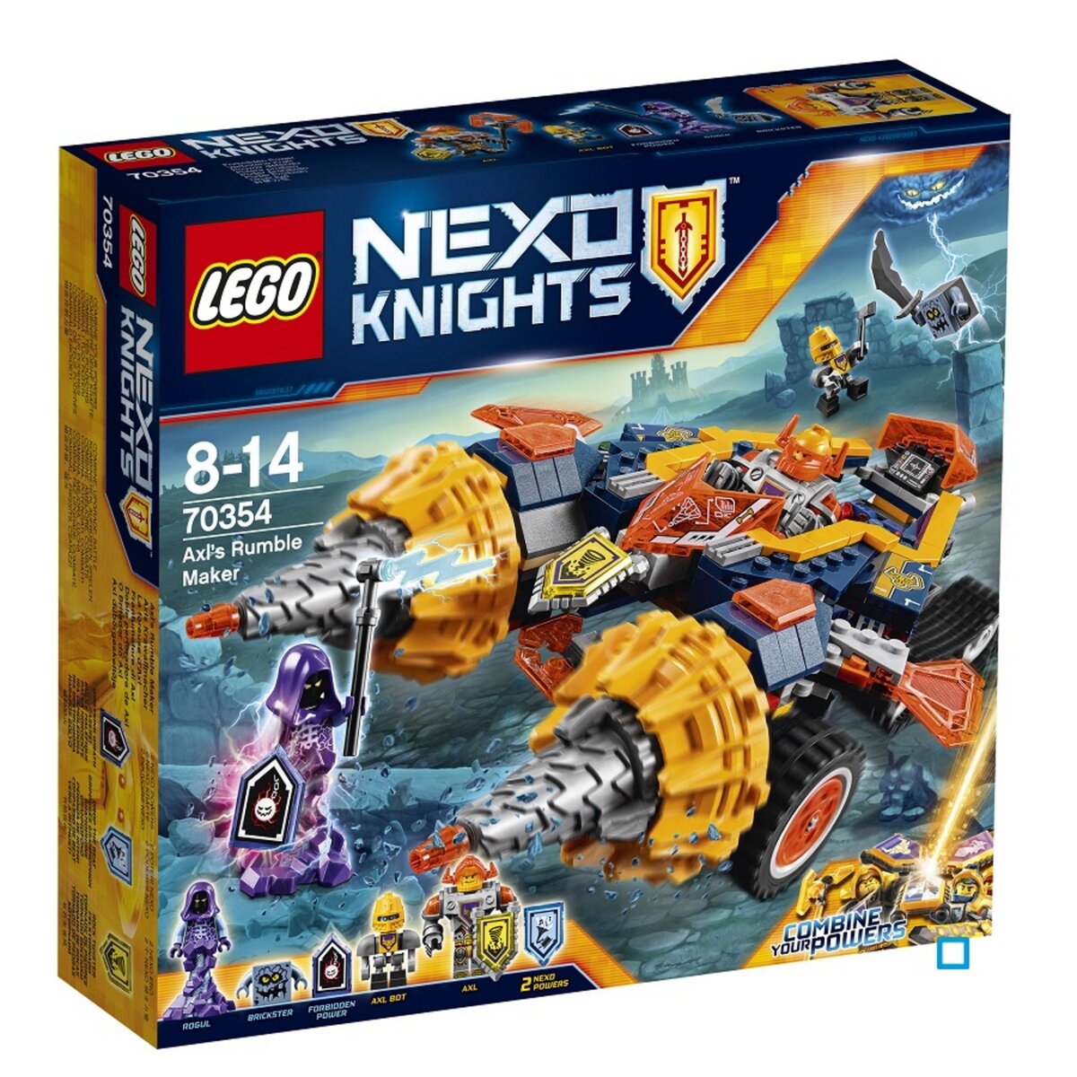 LEGO LEGO Nexo Knights 70354 - La foreuse d'Axl