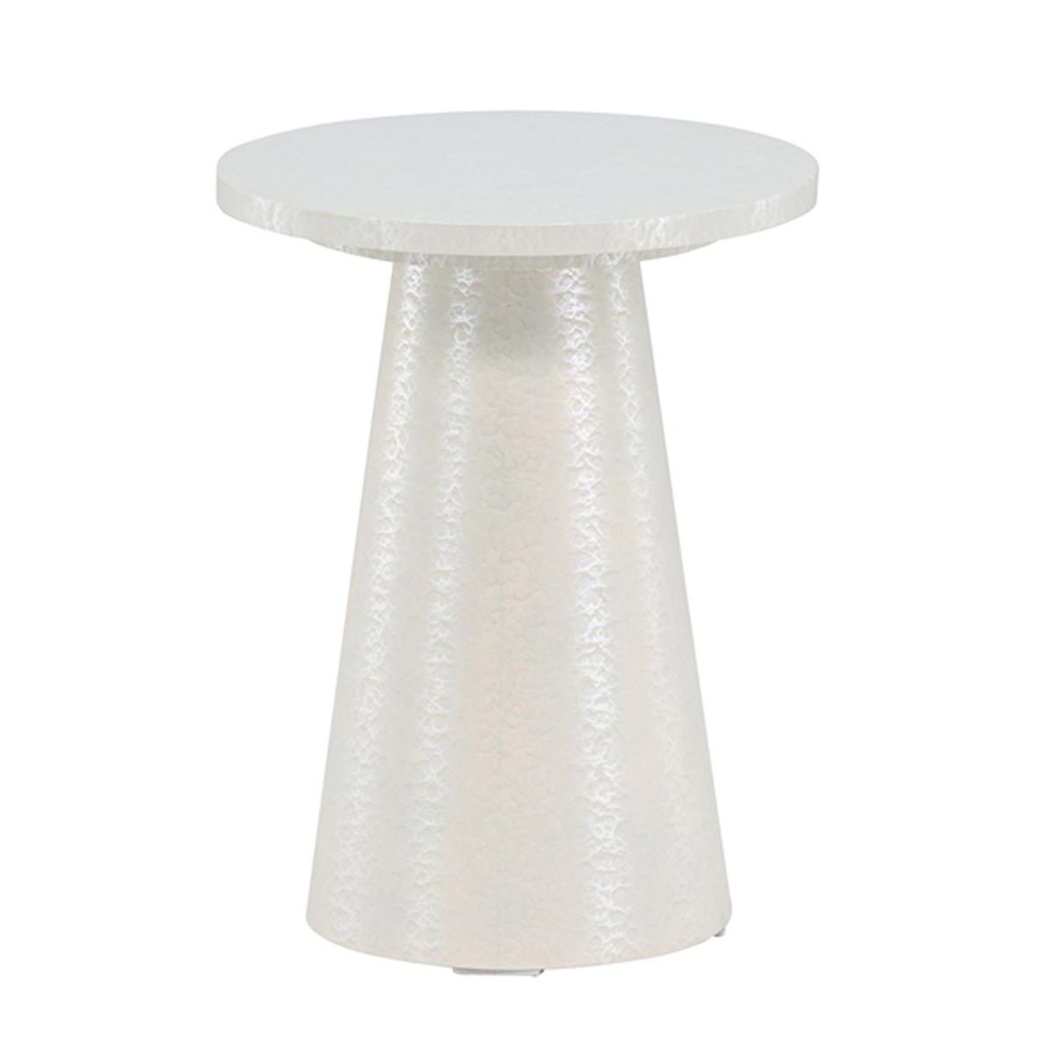 Paris Prix Table d'appoint design  lanzo  45cm blanc