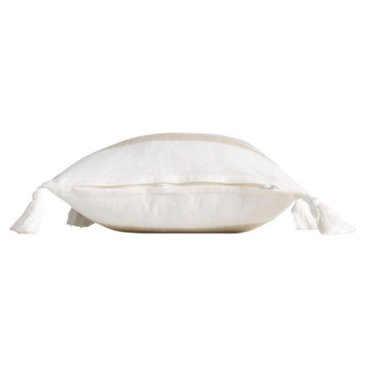 Paris Prix Coussin Déco à Pompons  Iliade  60x60cm Gris