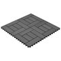 Voir la diapositive 2 : VIDAXL Carreaux de terrasse 22 pcs 30 x 30 cm 2 m^2 WPC Gris