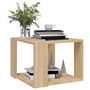 Voir la diapositive 4 : VIDAXL Table basse Chene sonoma 40x40x30 cm Bois d'ingenierie