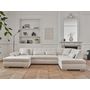 Voir la diapositive 5 : LISA DESIGN Vermont - canapé panoramique d'angle droit - 7 places - convertible - en tissu