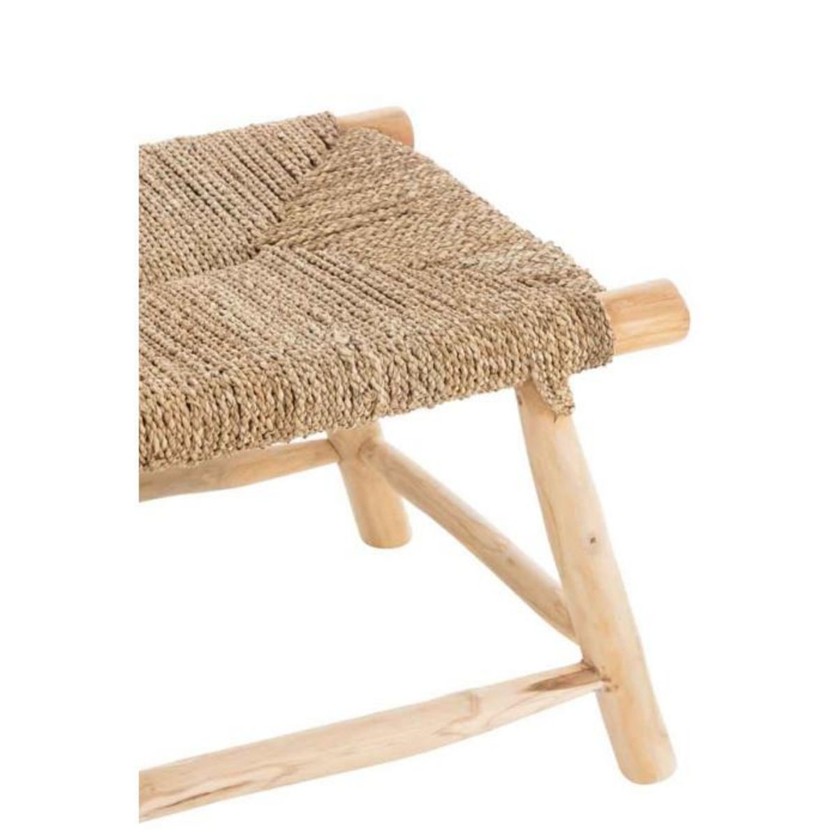 Paris Prix Banc Design en Teck  Timo  100cm Naturel