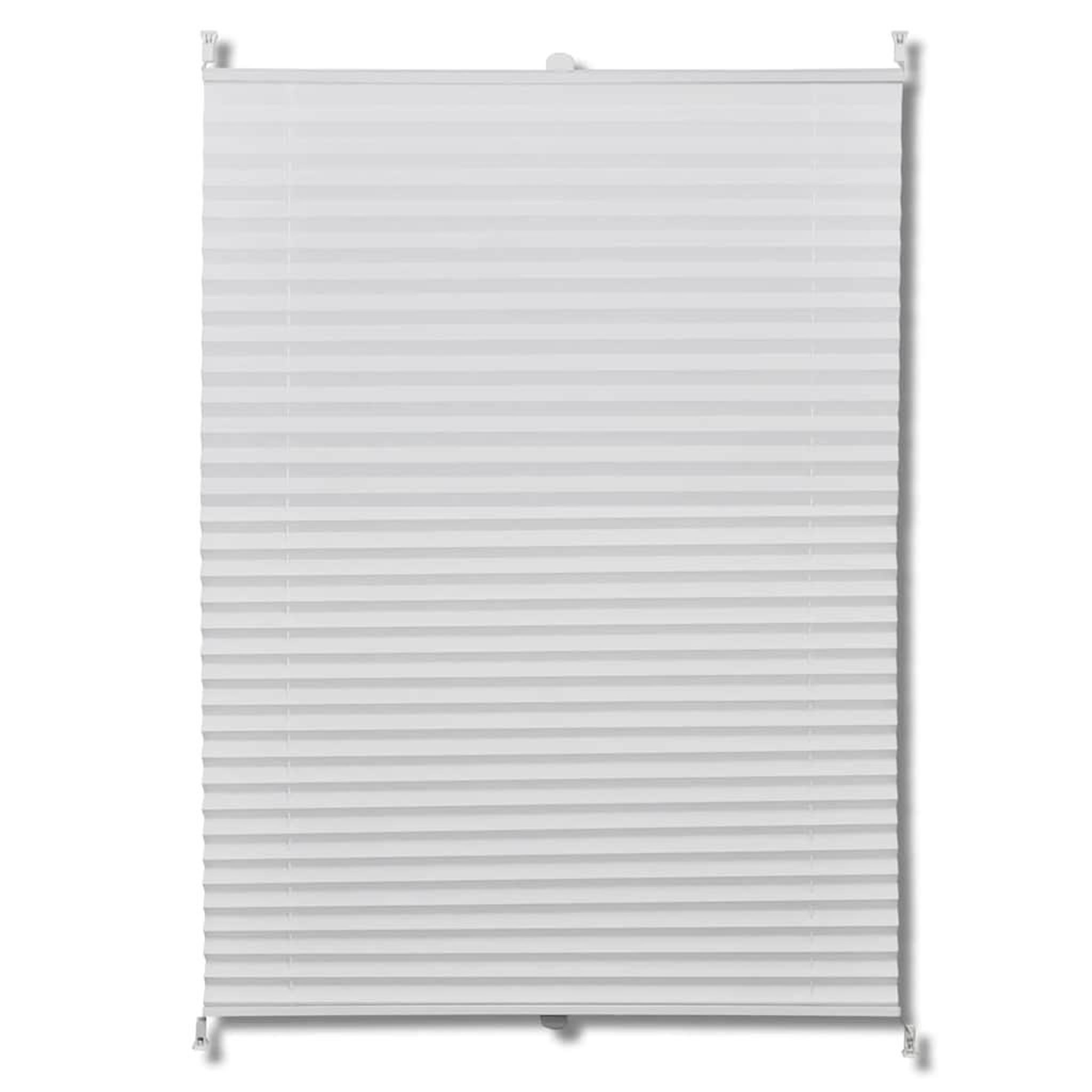Voir la diapositive 2 : VIDAXL Store plisse 70x125 cm Blanc