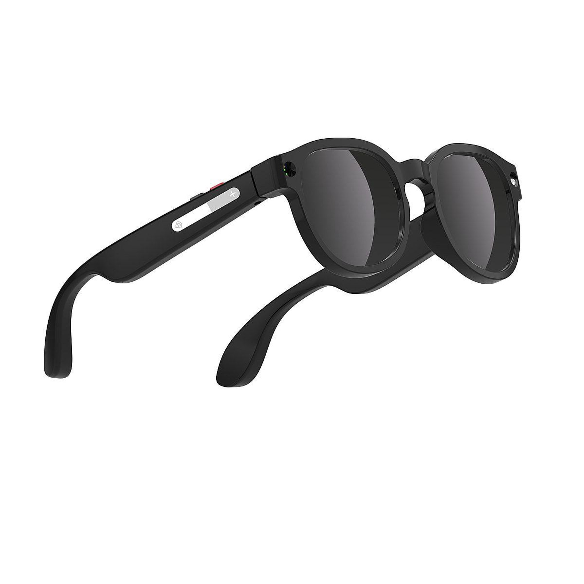 Voir la diapositive 5 : SYNERFIT Lunettes caméra NASA Futura - 8 Mpx 1080p, Bluetooth 5.4, IA vocale - Noir / Graphite