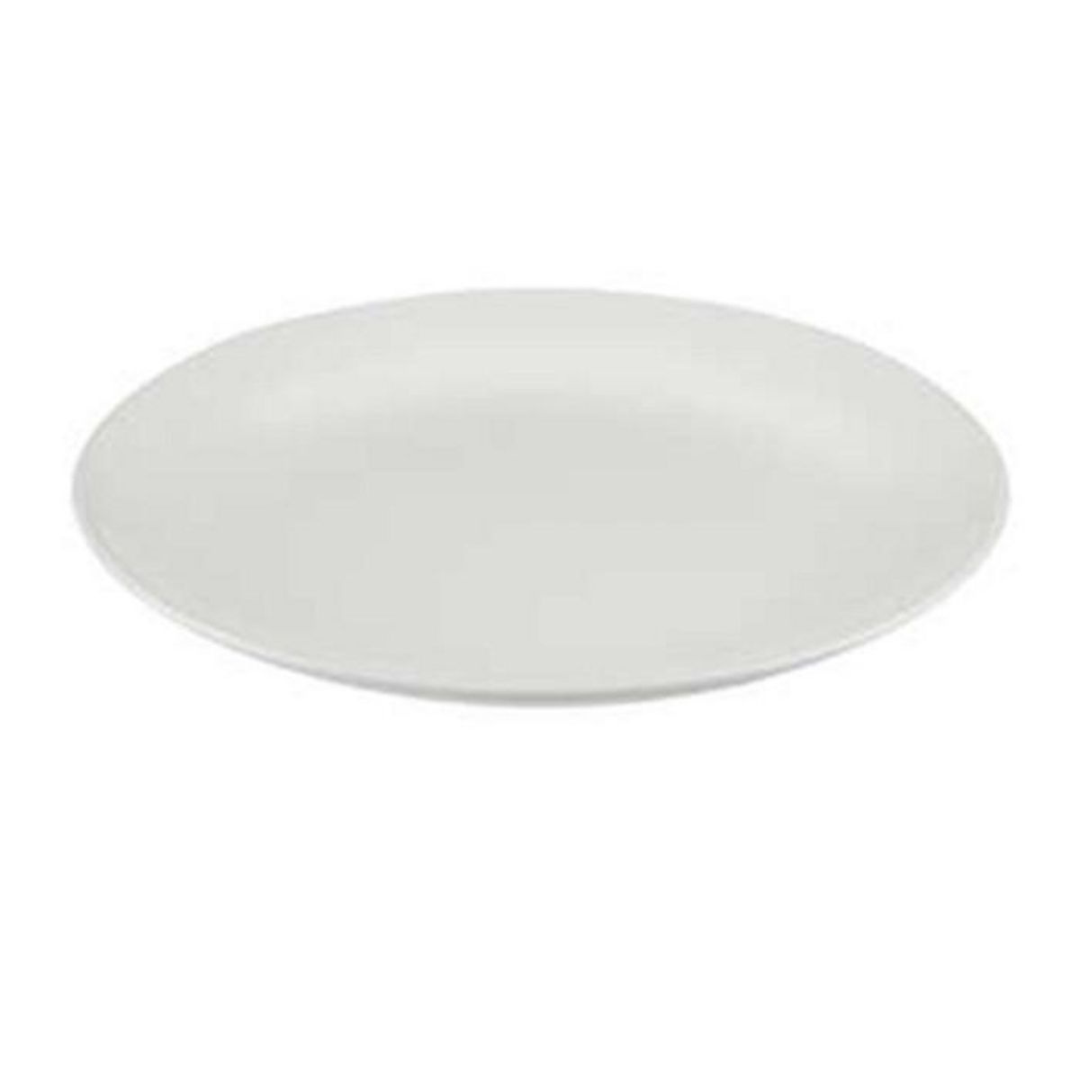 SECRET DE GOURMET Lot de 6 Assiettes à Dessert  Colorama  20cm Blanc