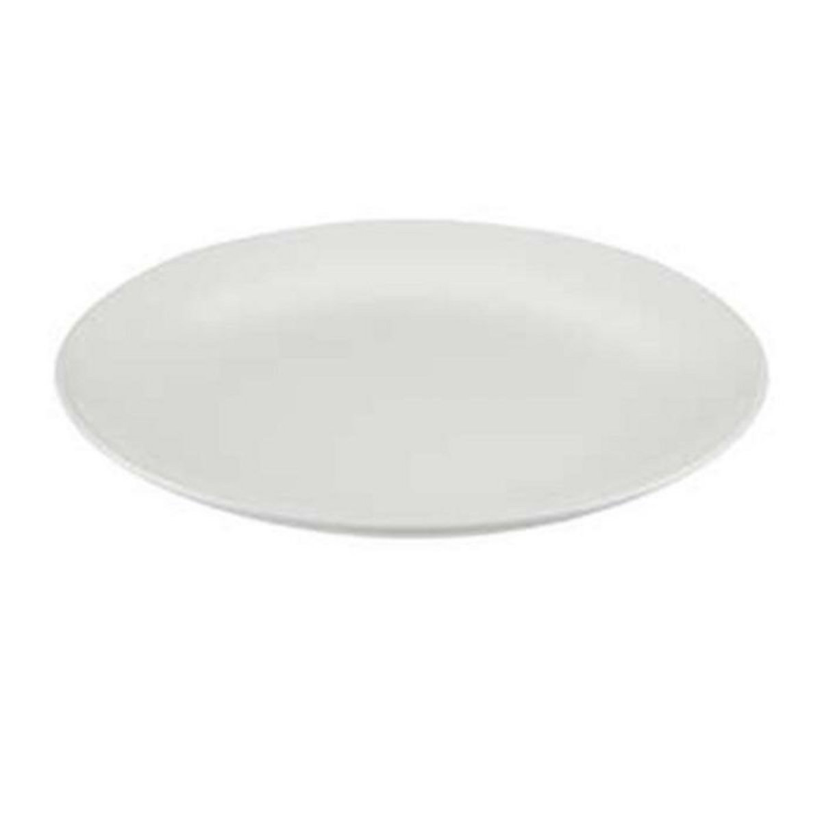 SECRET DE GOURMET Lot de 6 Assiettes à Dessert  Colorama  20cm Blanc