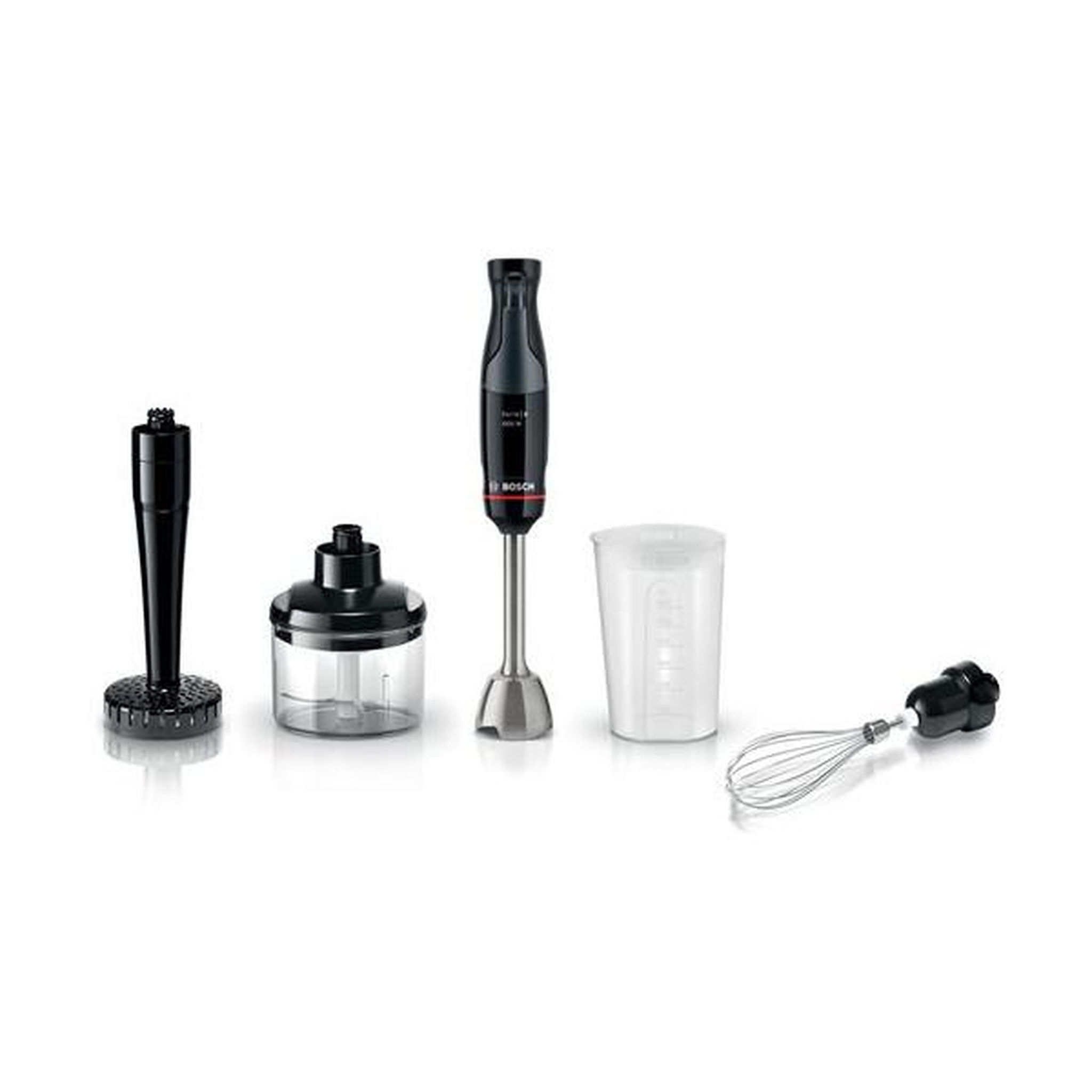 BOSCH Mixeur plongeant Bosch Serie 4 ErgoMaster MSM4B623 1000W noir/anthracite