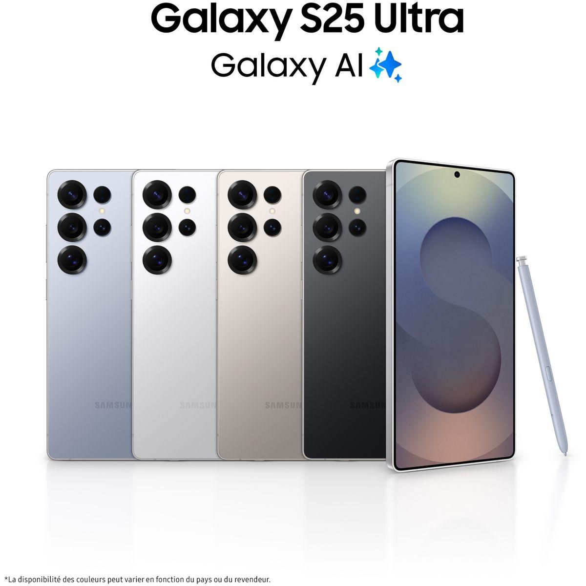 Samsung Smartphone Galaxy S25 Ultra Gris Titane 1To