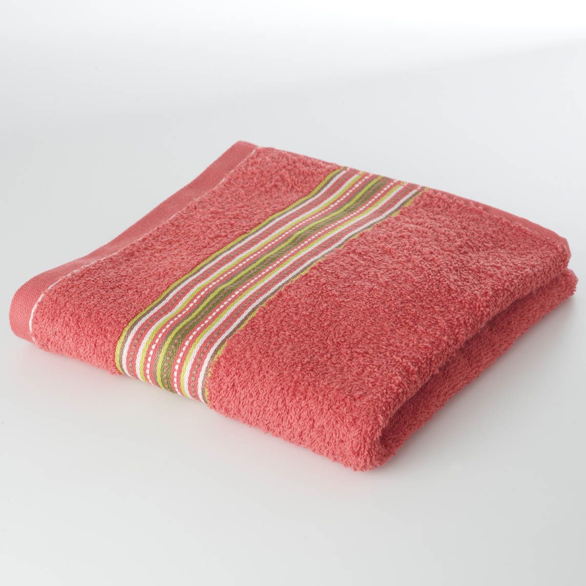 Maxi drap de bain coton 400 g/m² liteau rayé