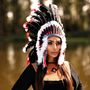 Voir la diapositive 2 : Boland Coiffe d'Indien Apache