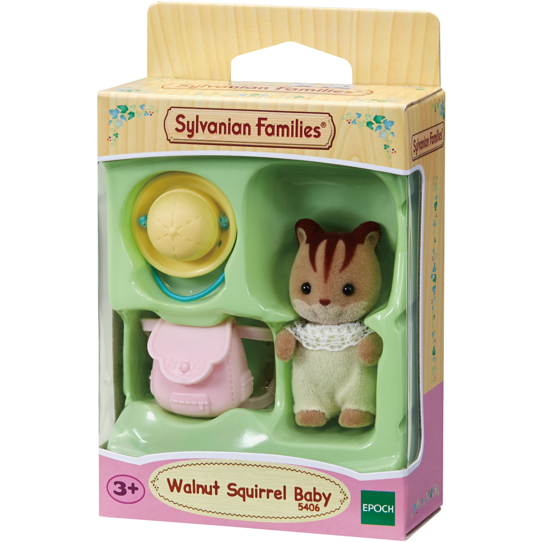 Voir la diapositive 3 : Epoch d'Enfance Bébé écureuil roux Sylvanian Families