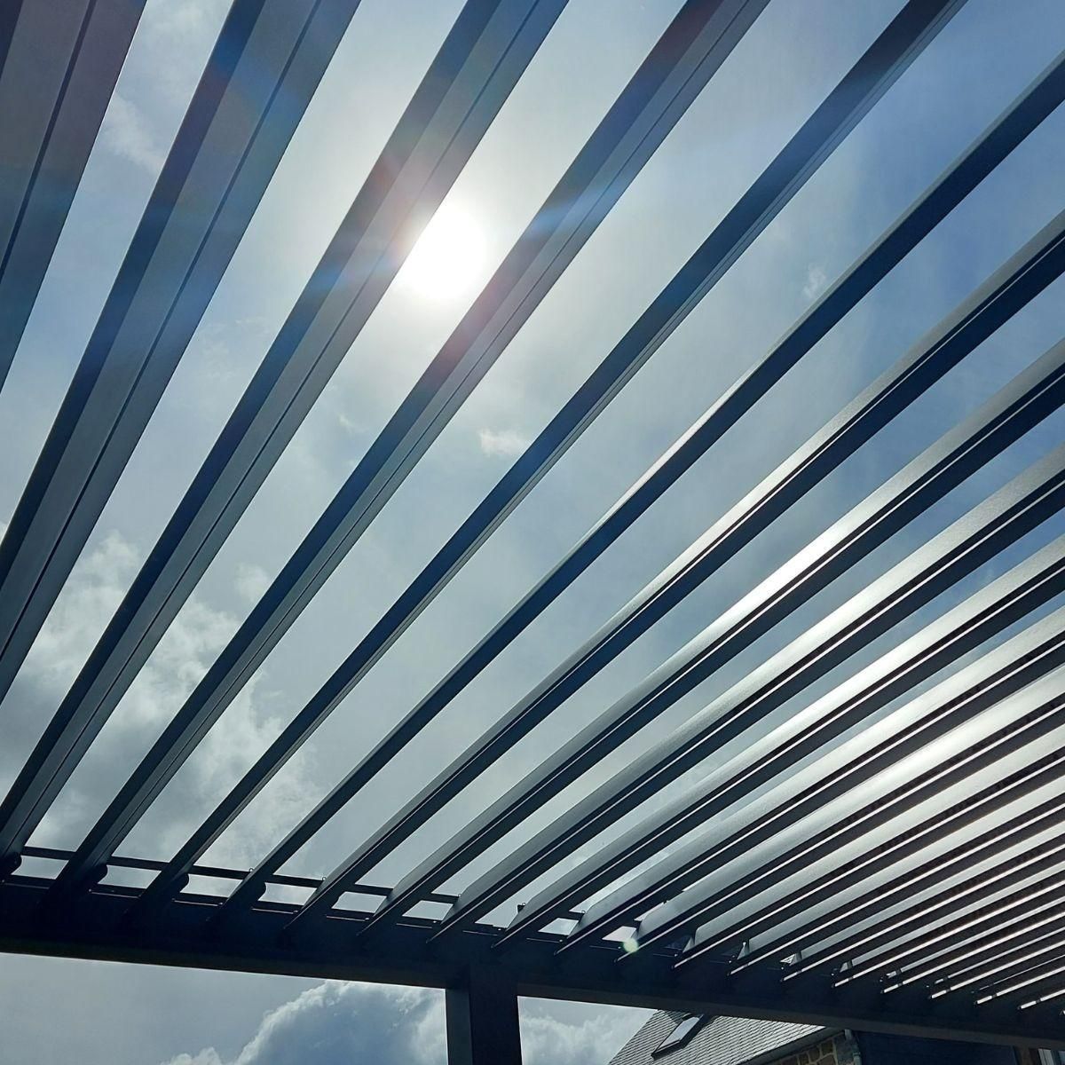 OMBREA Pergola Bioclimatique OMBREA® 3X5,3 - Anthracite  300x530x250cm