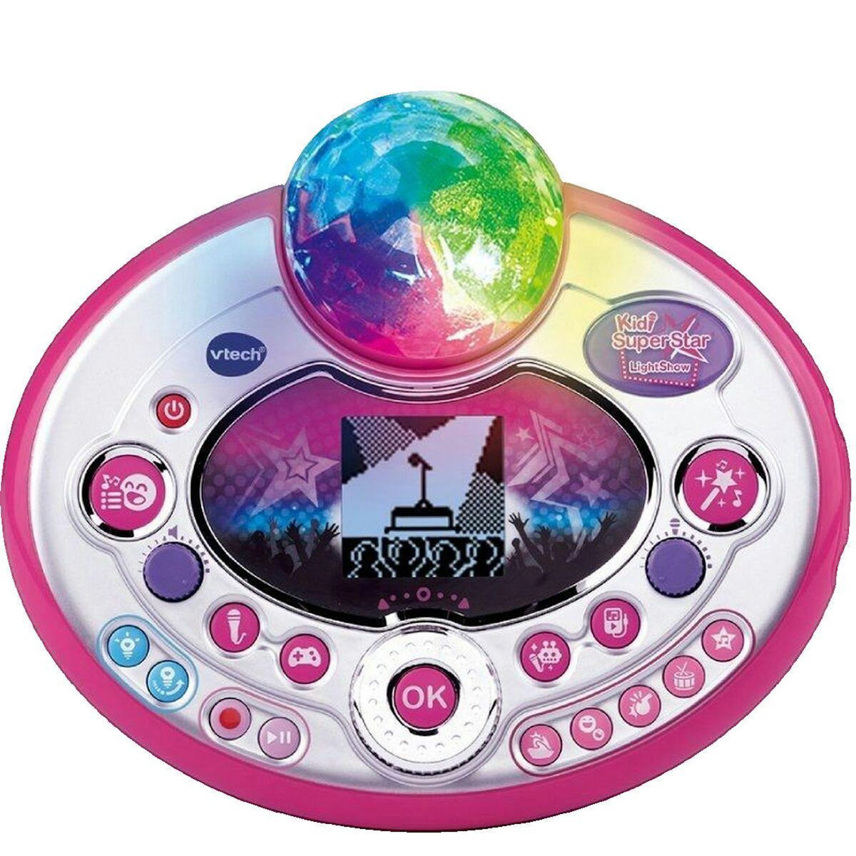 VTECH Microphone Karaoké Vtech Kidi Super Star Rose