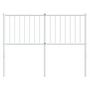 Voir la diapositive 3 : VIDAXL Tete de lit metal blanc 120 cm