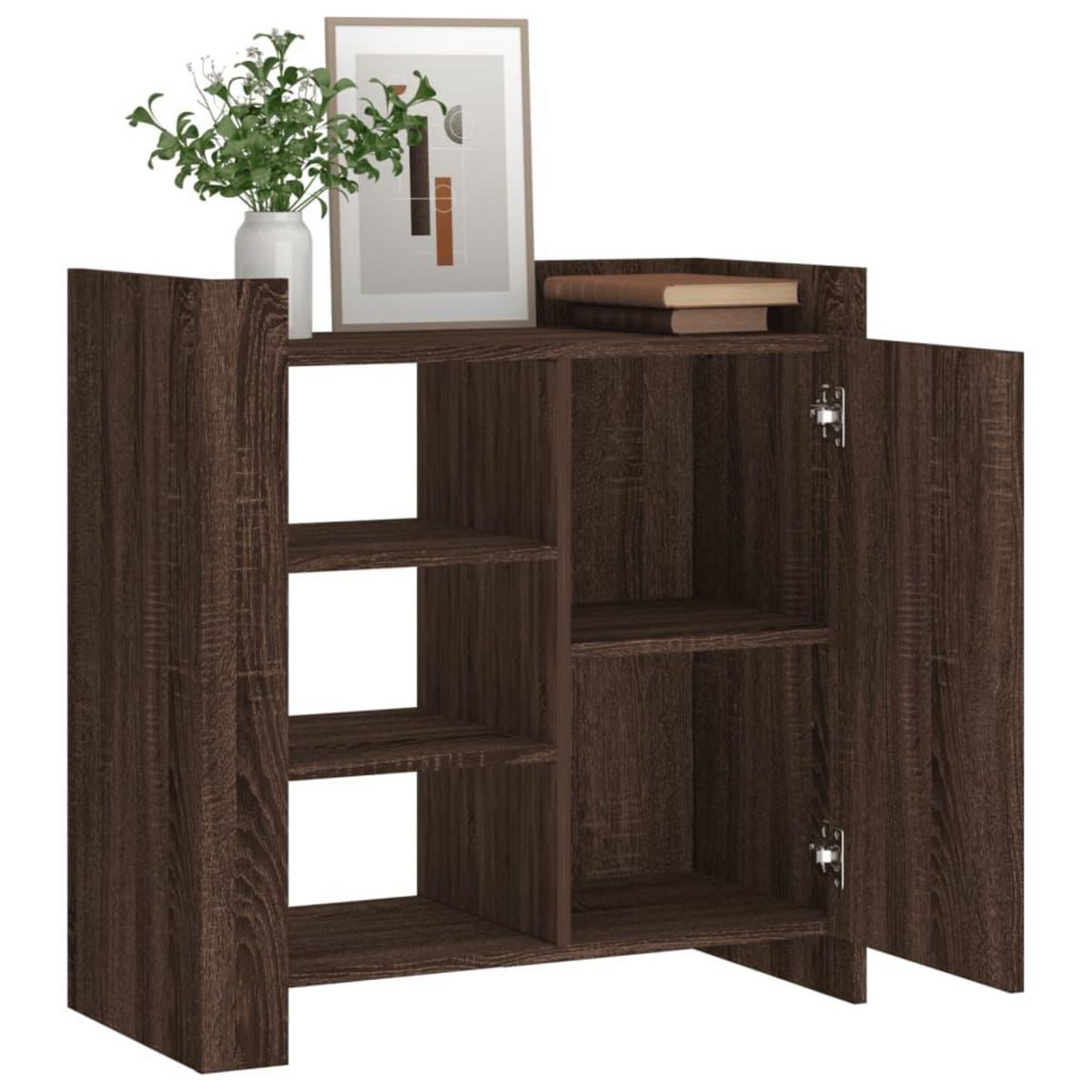 VIDAXL Buffet chene marron 73,5x35x75 cm bois d'ingenierie