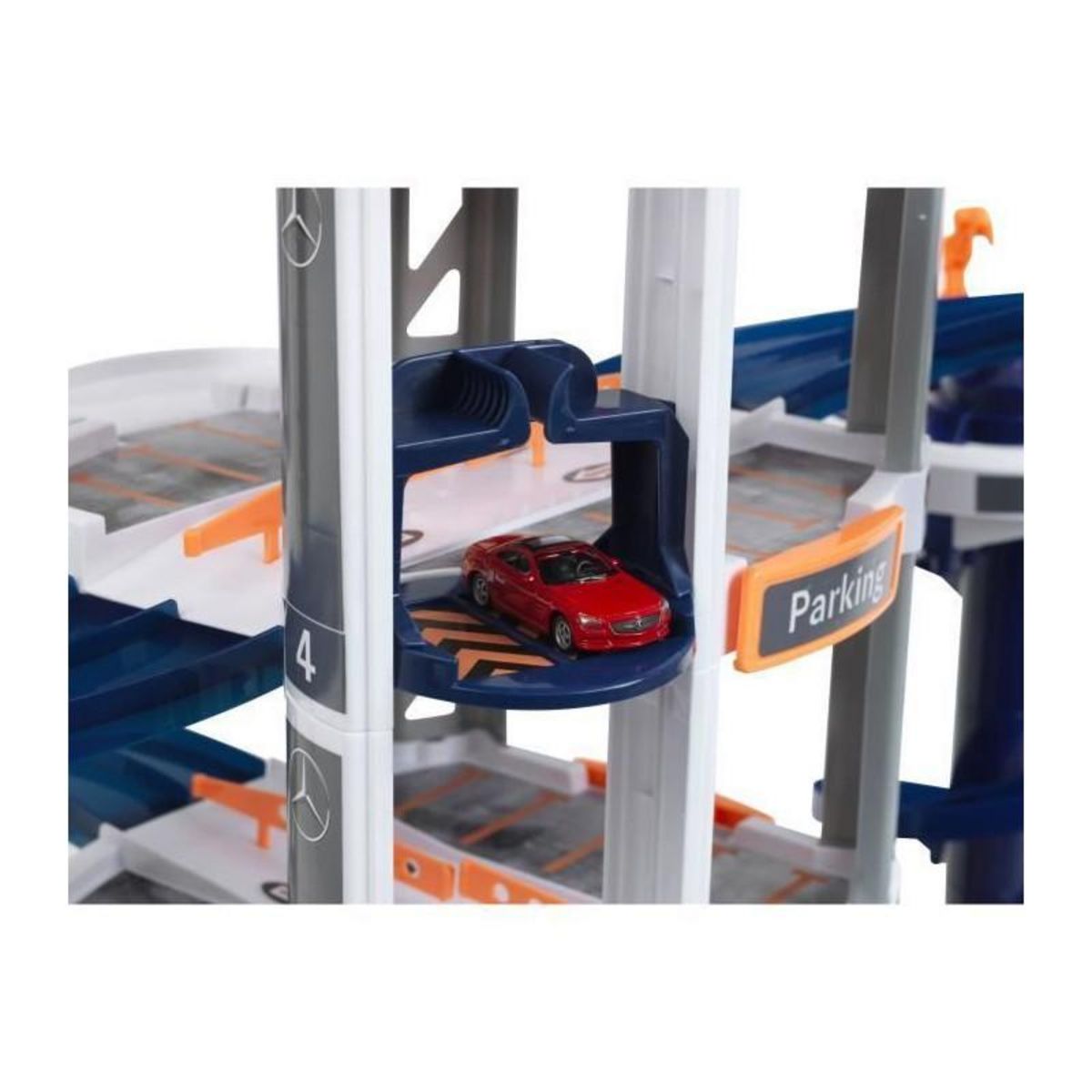 Klein Garage Mercedes-Benz Mega Universe - KLEIN - 3809 - Fonctions électroniques, catapulte avec looping, tunnel, etc. - Des 3 ans