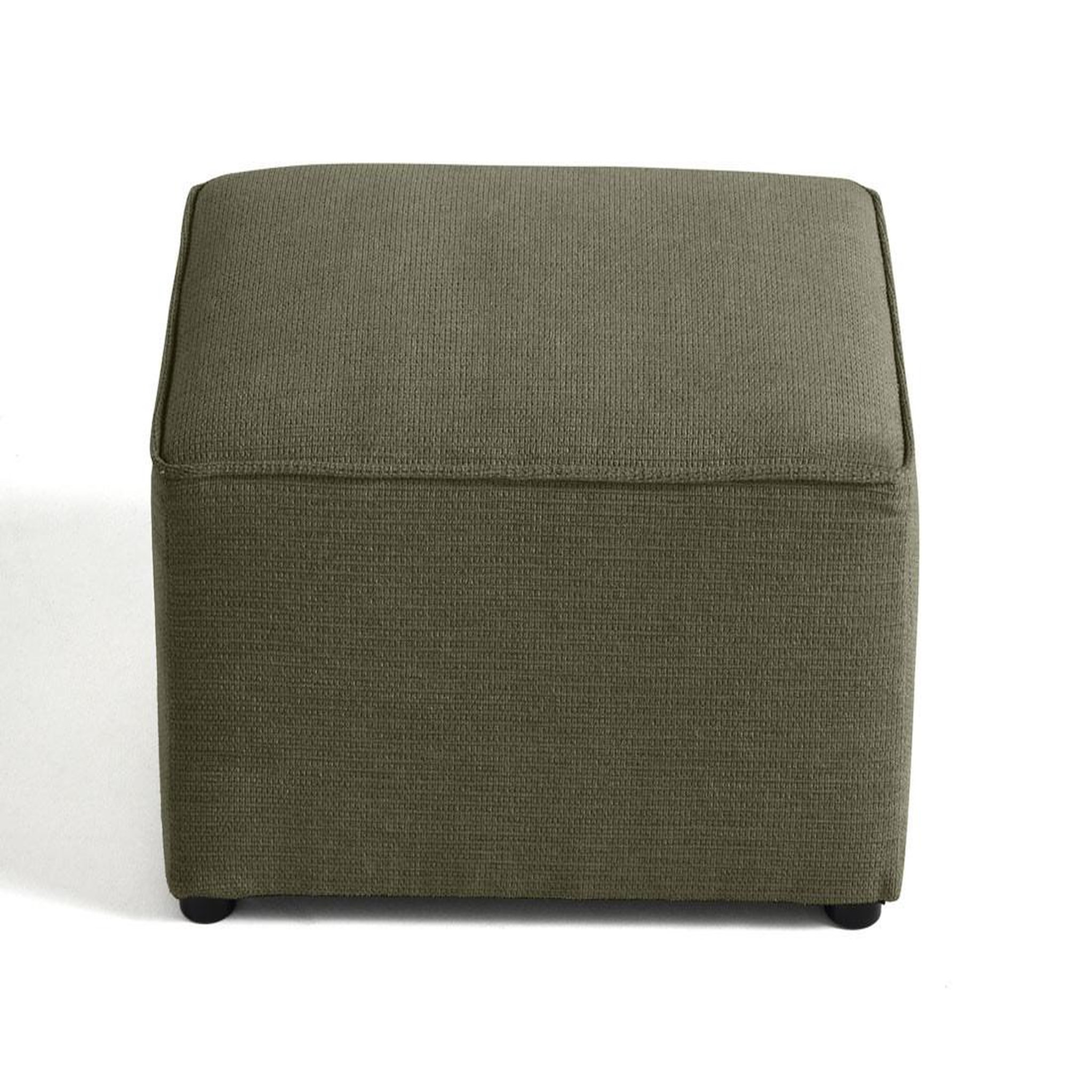 Voir la diapositive 4 : BEST MOBILIER Canopy - pouf - en tissu texturé